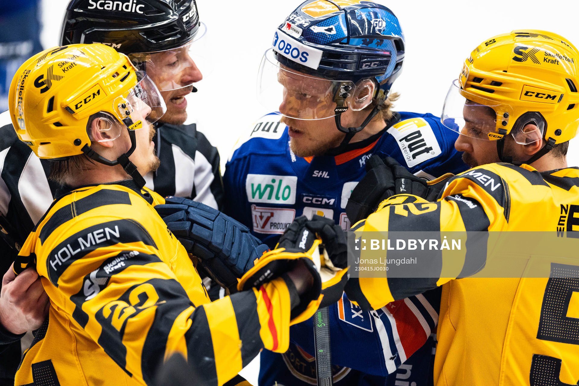 Skellefteås Jonathan Johnsson och Växjös Ludvig Nilsson