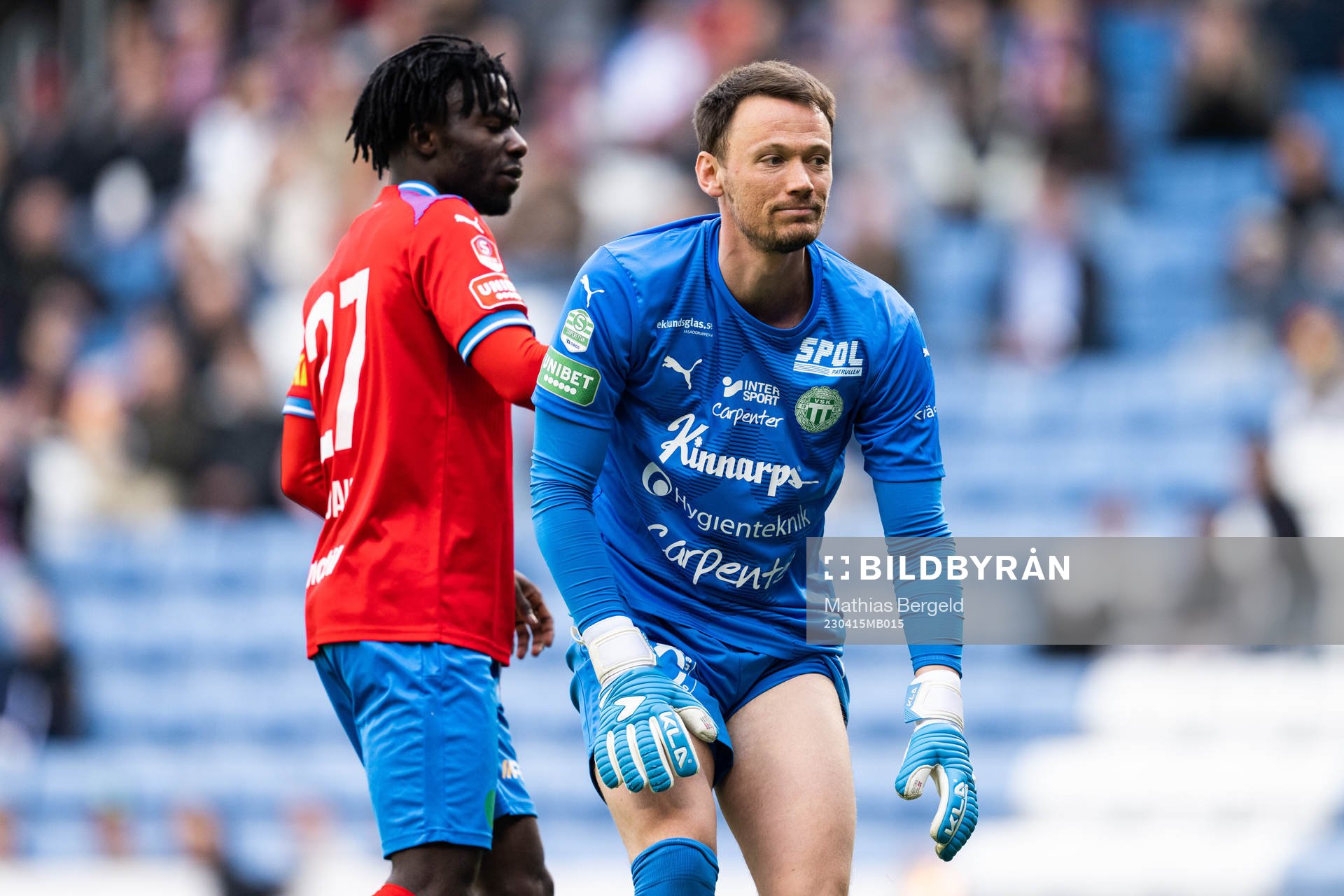 Västerås SKs målvakt Anton Fagerström