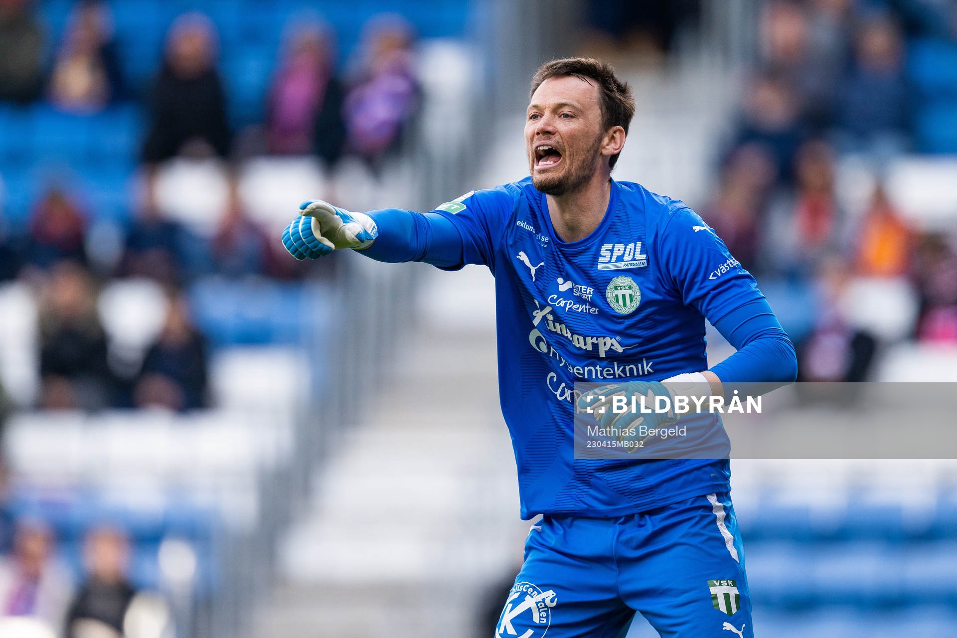 Västerås SKs målvakt Anton Fagerström