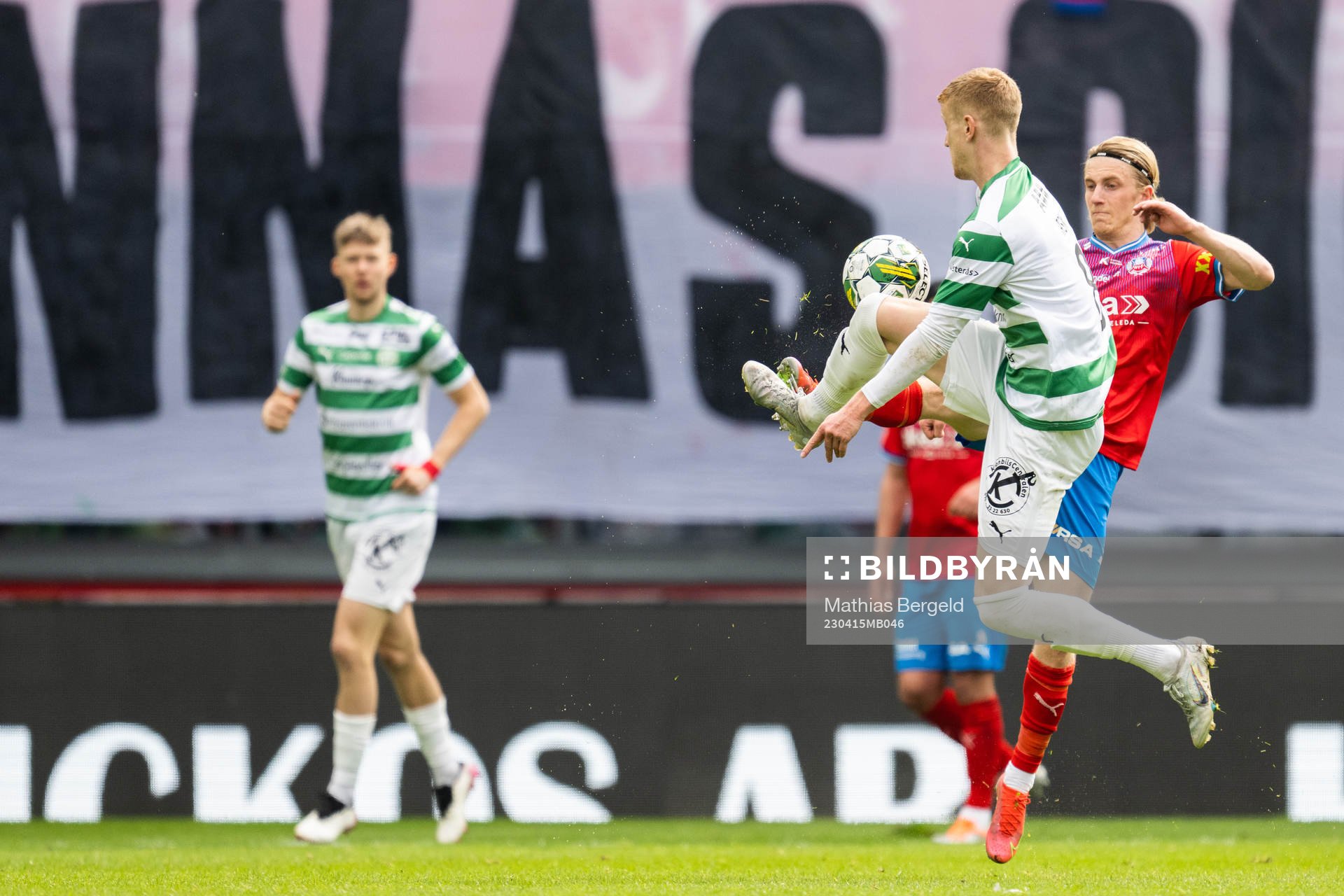 Västerås SKs Daniel Ask och Helsingborgs Victor Blixt