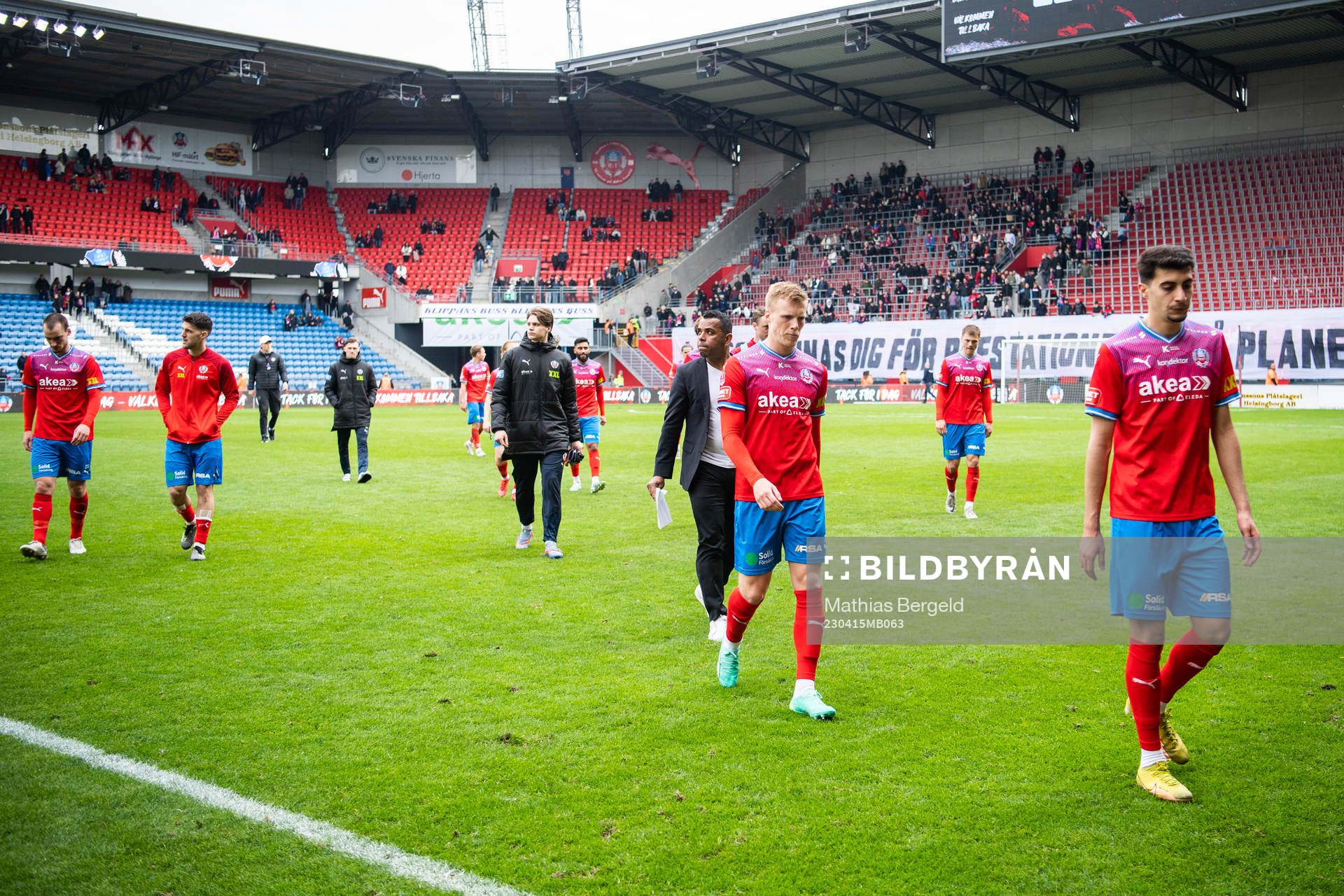 Helsingborgs Philip Rejnhold och Amar Muhsin deppar