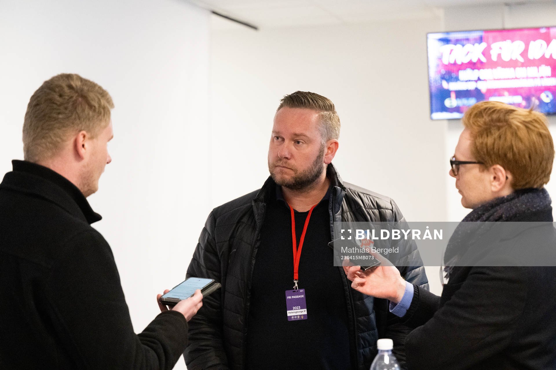 Helsingborgs klubbdirektör Joel Sandborg