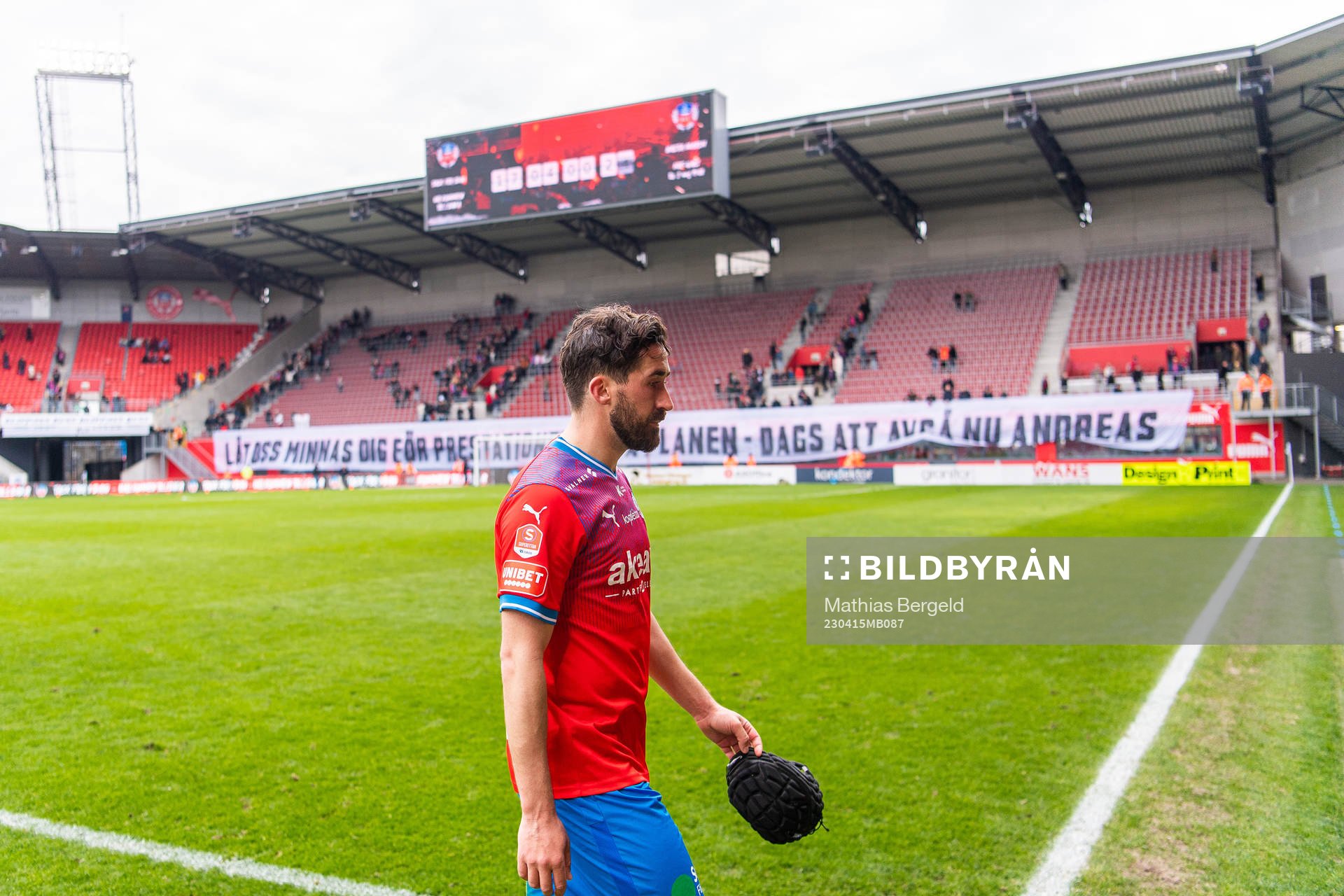 Helsingborgs Frederik Holst deppar