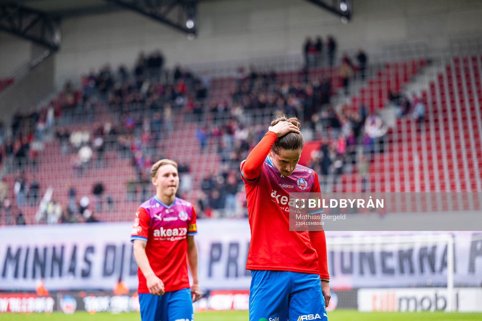 Helsingborgs Ervin Gigovic deppar