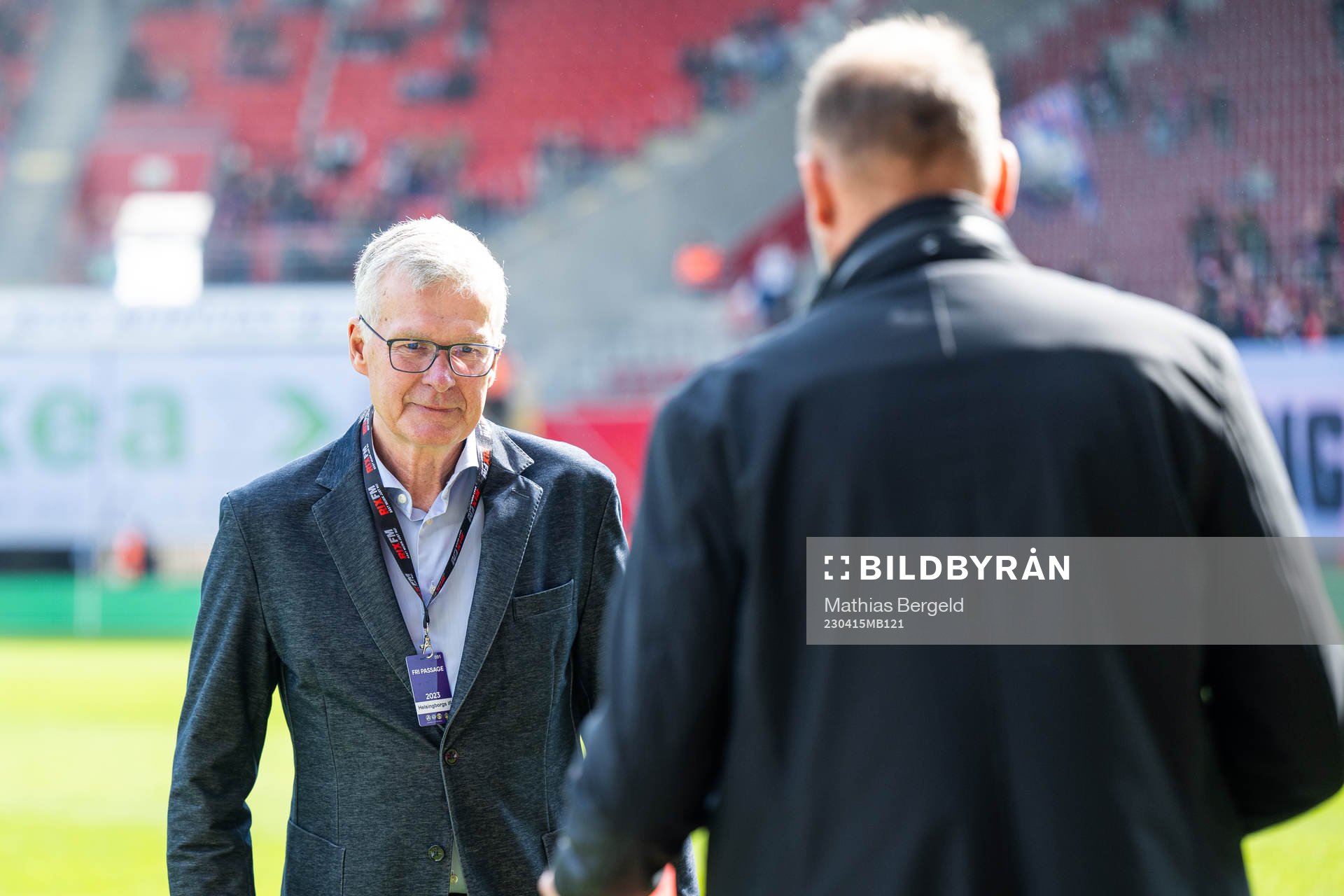 Helsingborgs läkare Harald Roos avtackas