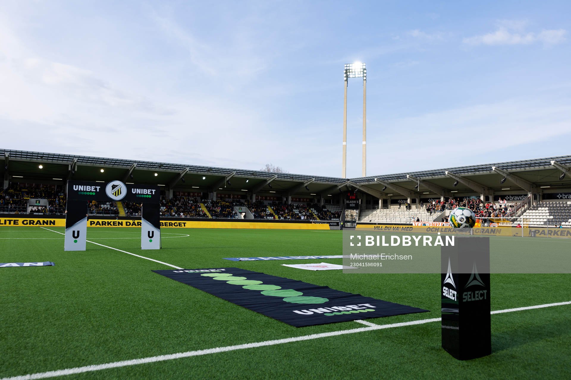 Bravida Arena innan line up