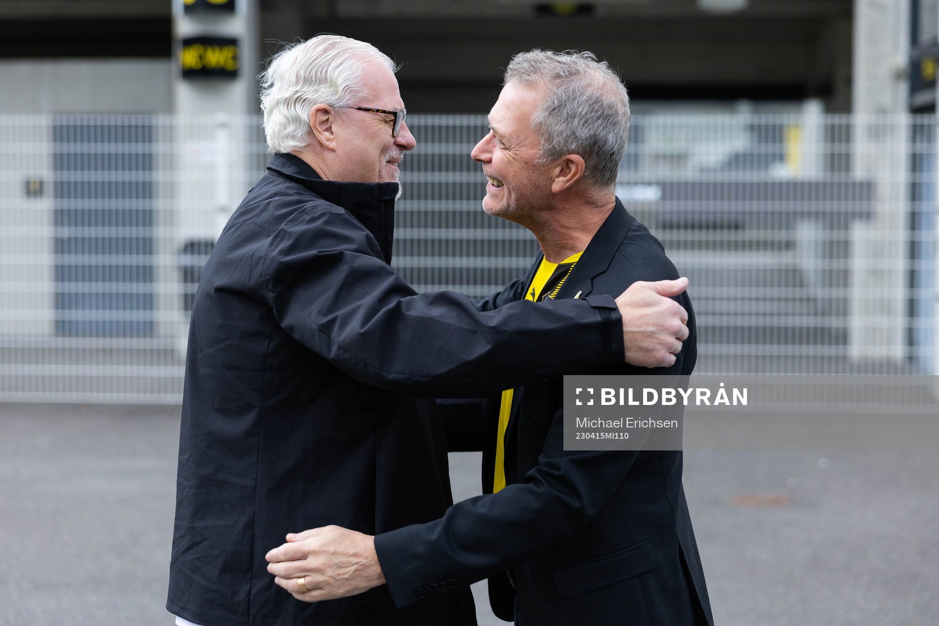 Glenn Hysén och Häckens tidigare sportchef Sonny Karlsson