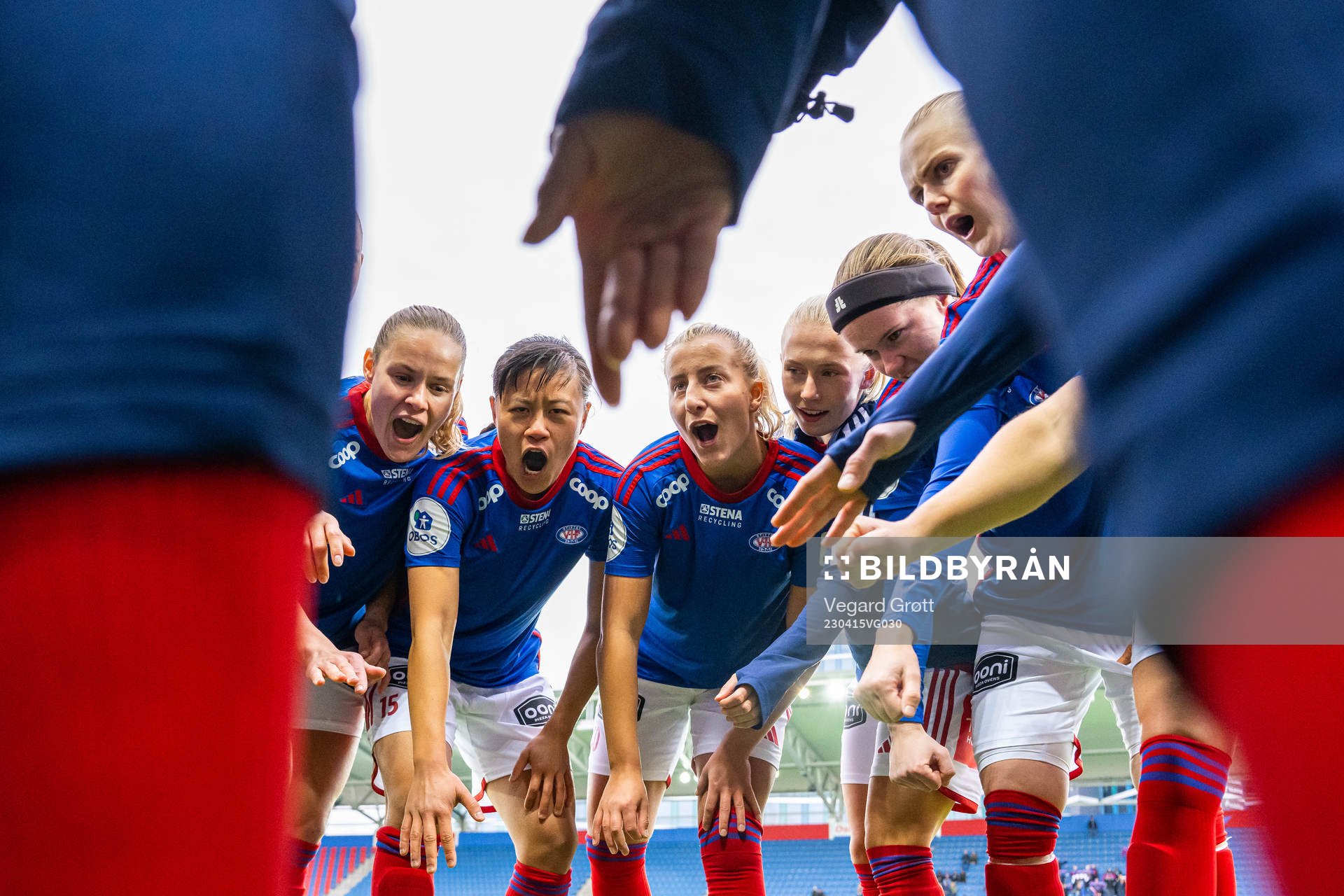 Andrine Tomter, Ylinn Tennebø, Stine Brekken, Thea Bjelde,