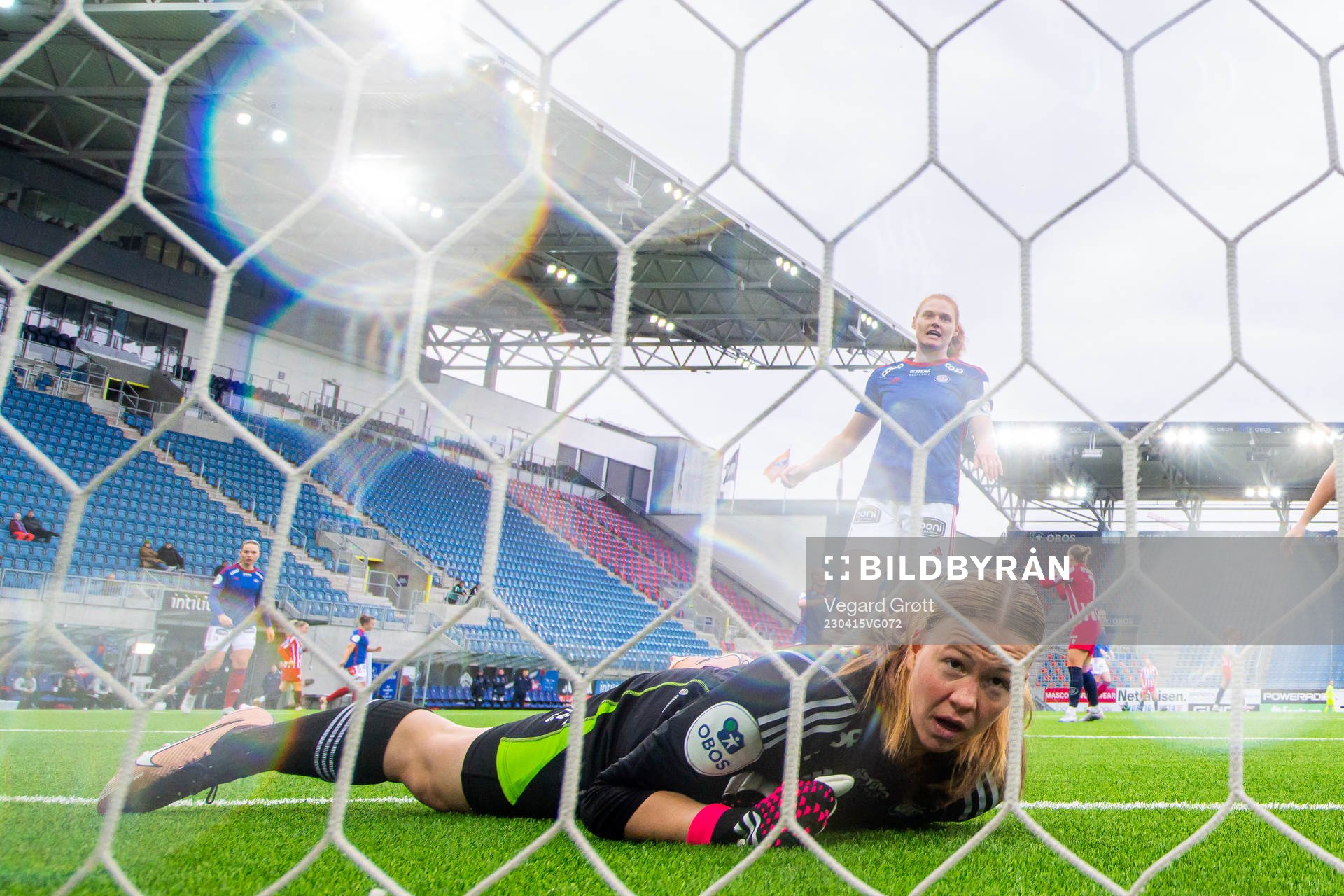Goalkeeper Jalen Tompkins of Vålerenga