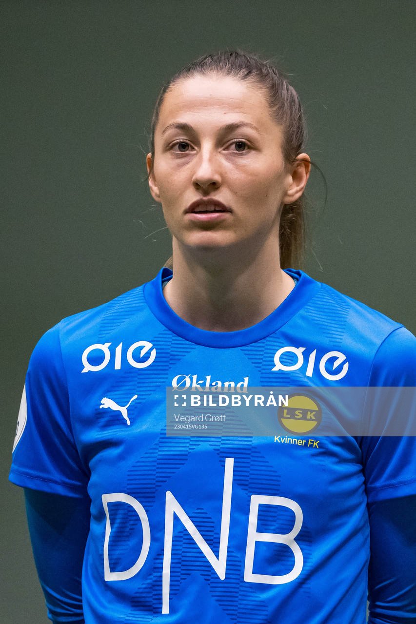 Goalkeeper Cecilie Fiskerstrand of LSK Kvinner