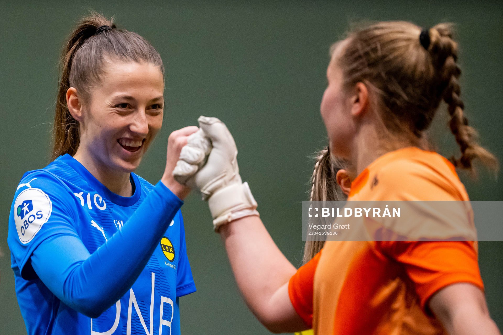 Goalkeeper Cecilie Fiskerstrand of LSK Kvinner and