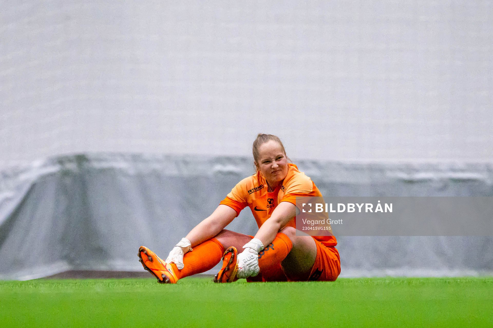 Goalkeeper Aurora Mikalsen of Brann