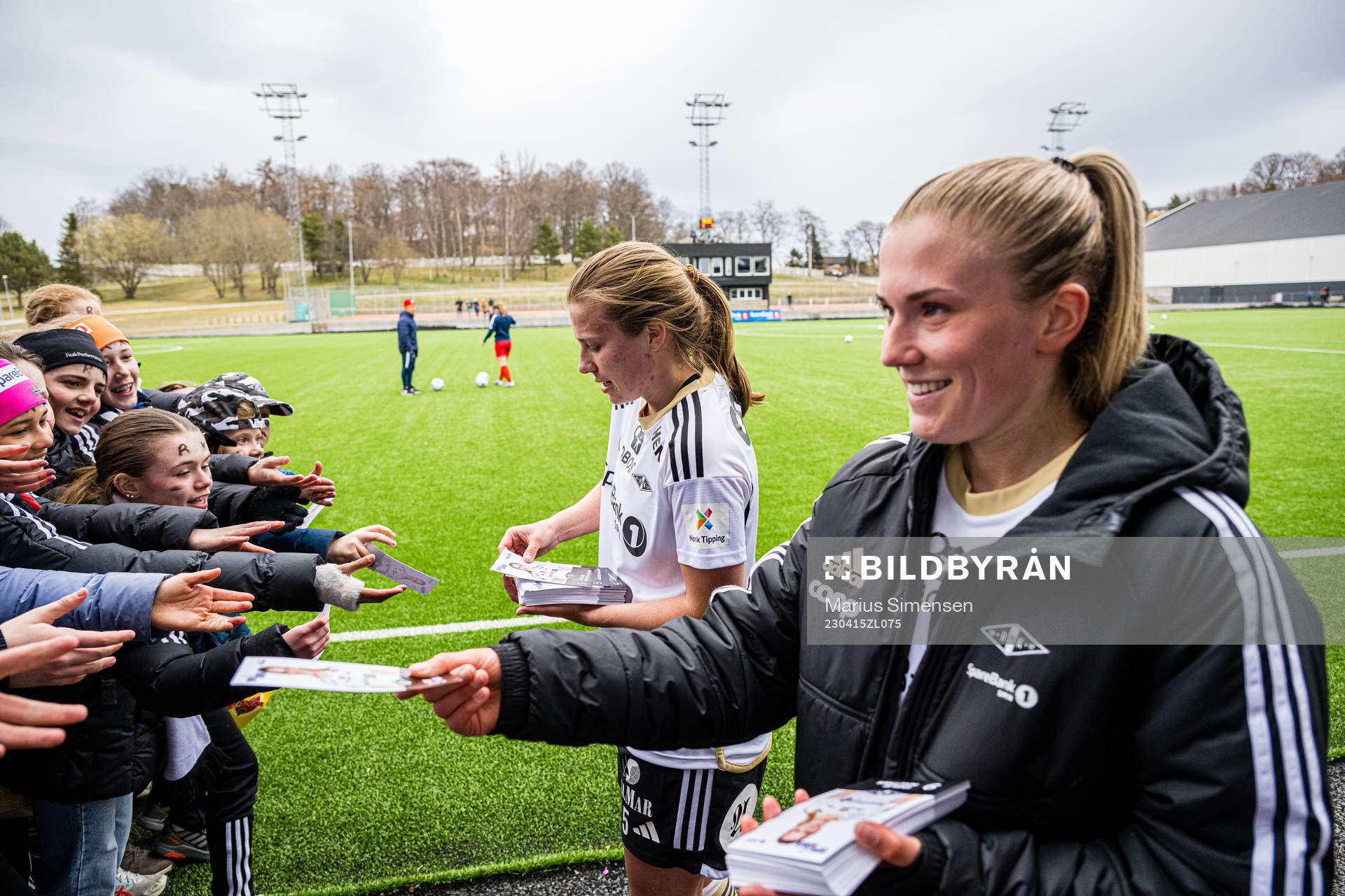 Cesilie Andreassen and Emilie Nautnes of Rosenborg