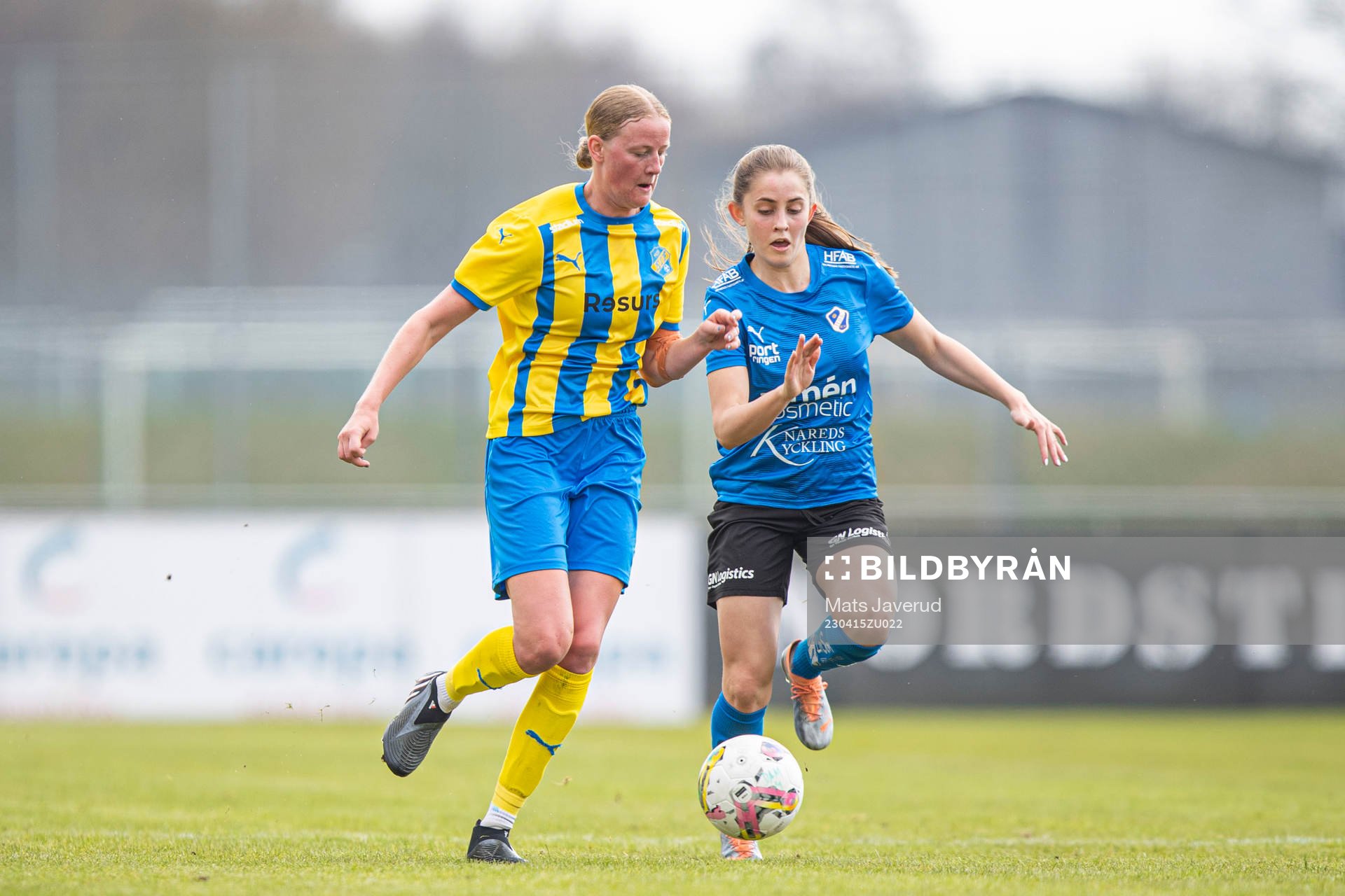 Eskilsminnes Emma Widesjö och Halmstads Nellie Granstam