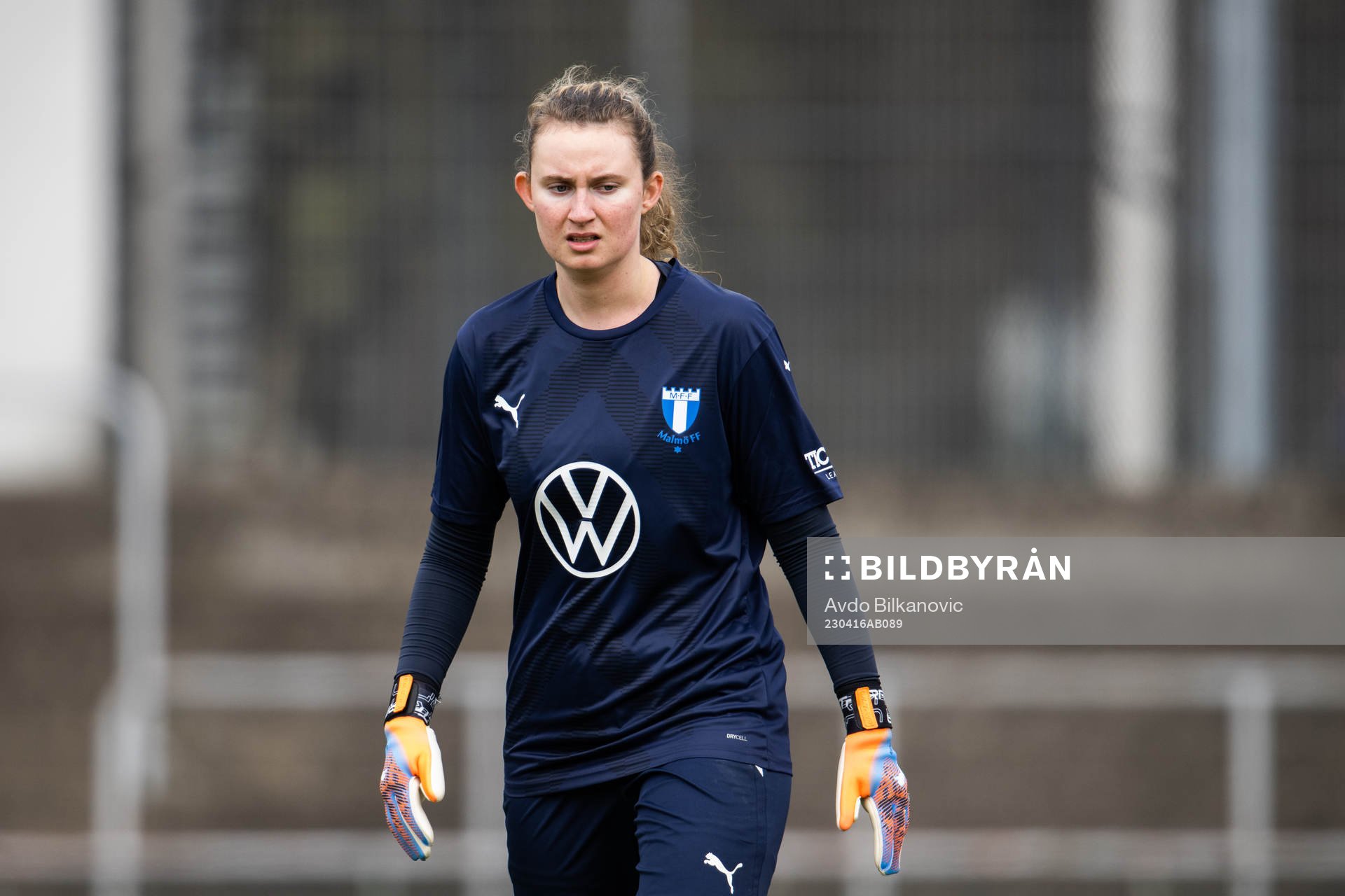 Malmö FFs målvakt Linnéa Hagberg