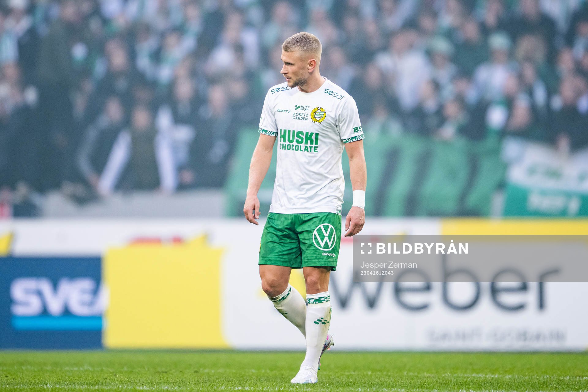 Hammarbys Simon Strand deppar
