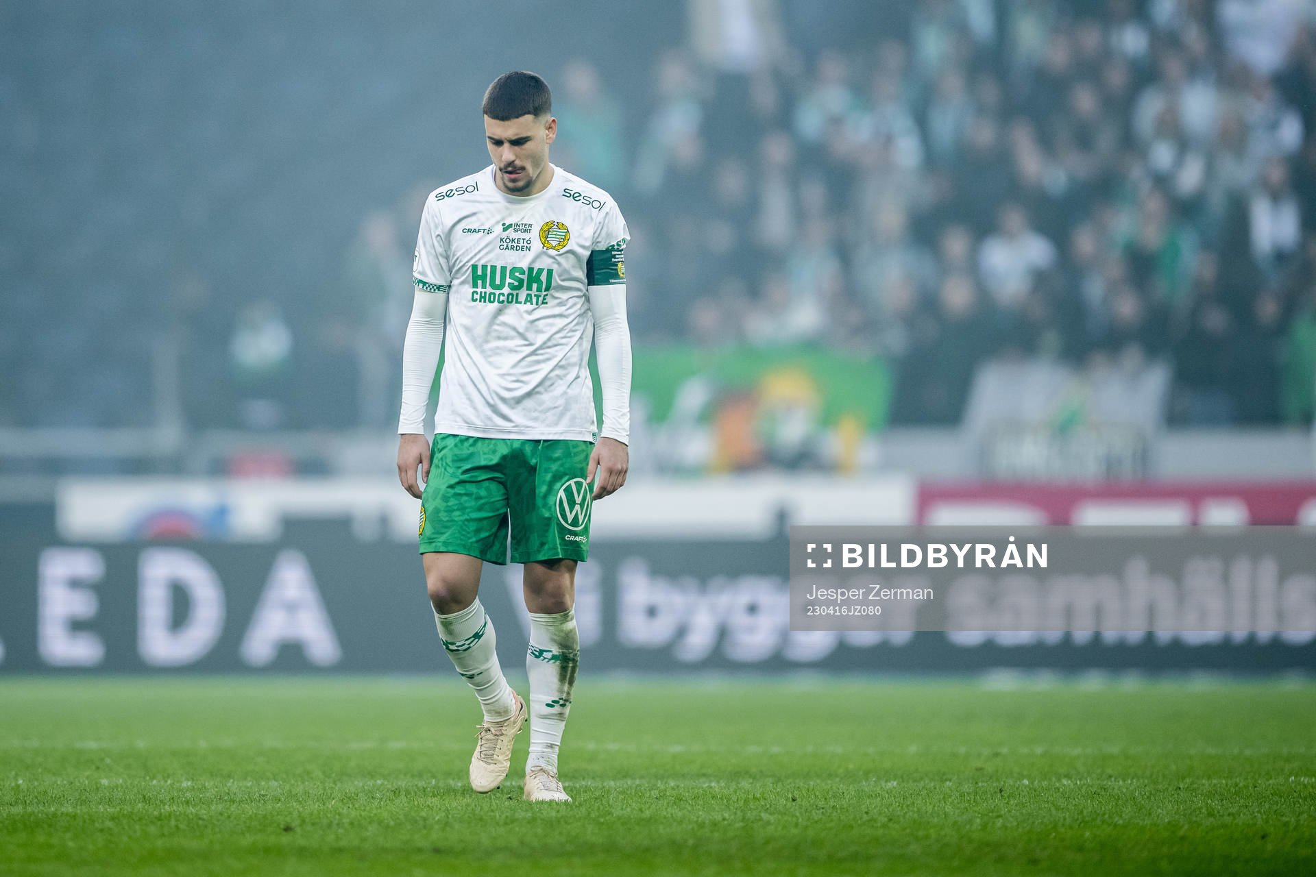 Hammarbys Edvin Kurtulus deppar