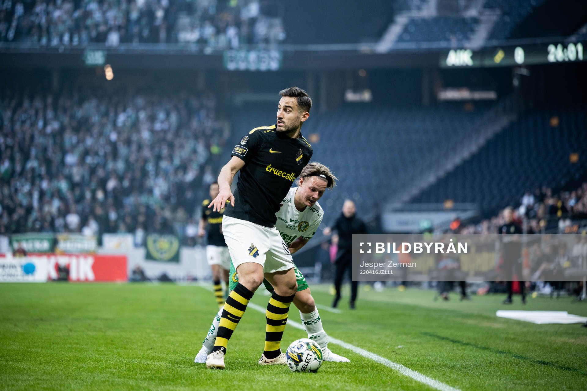 AIKs Sotirios Papagiannopoulos och Hammarbys August