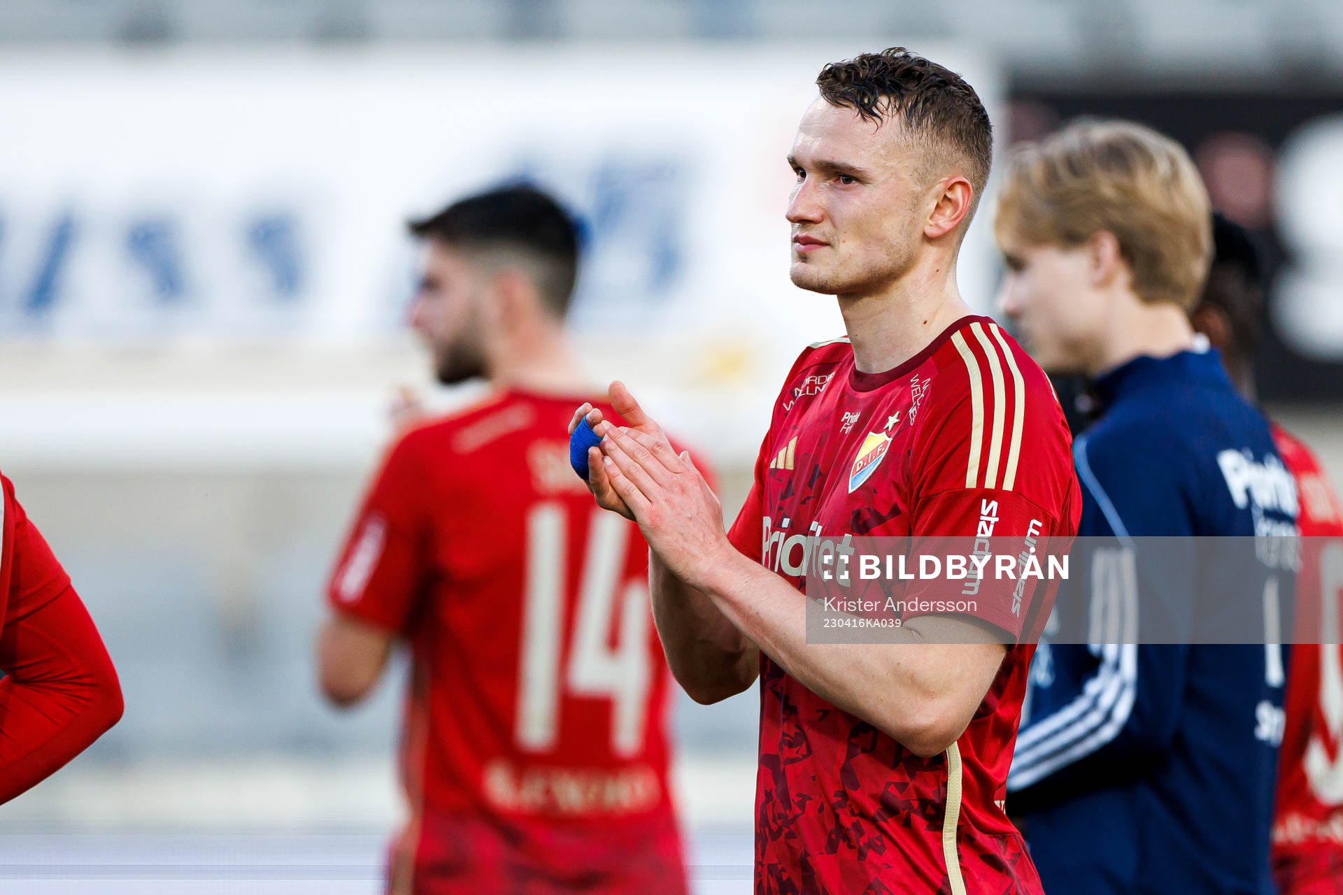 Djurgårdens Piotr Johansson deppar