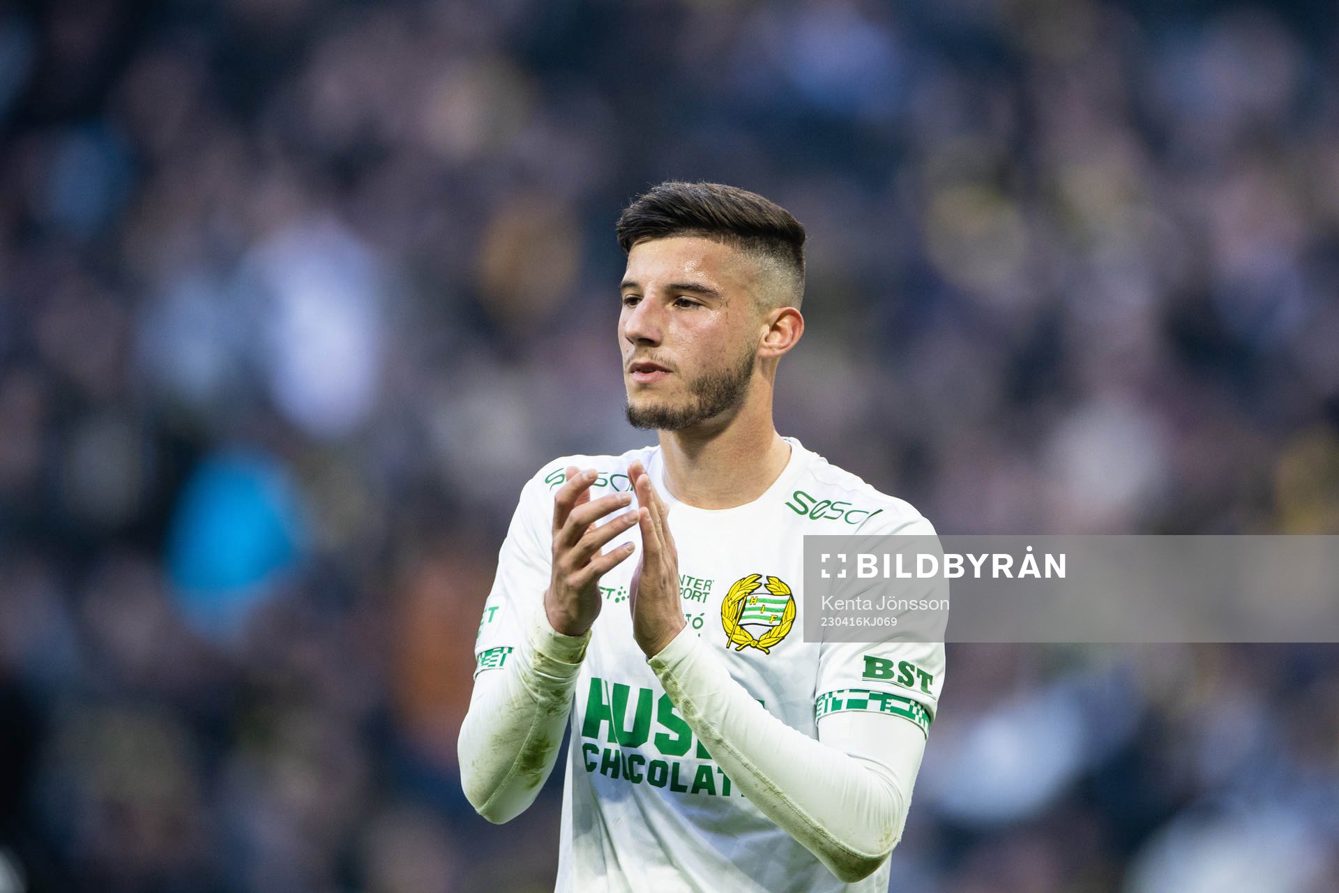 Hammarbys Viktor Djukanovic deppar
