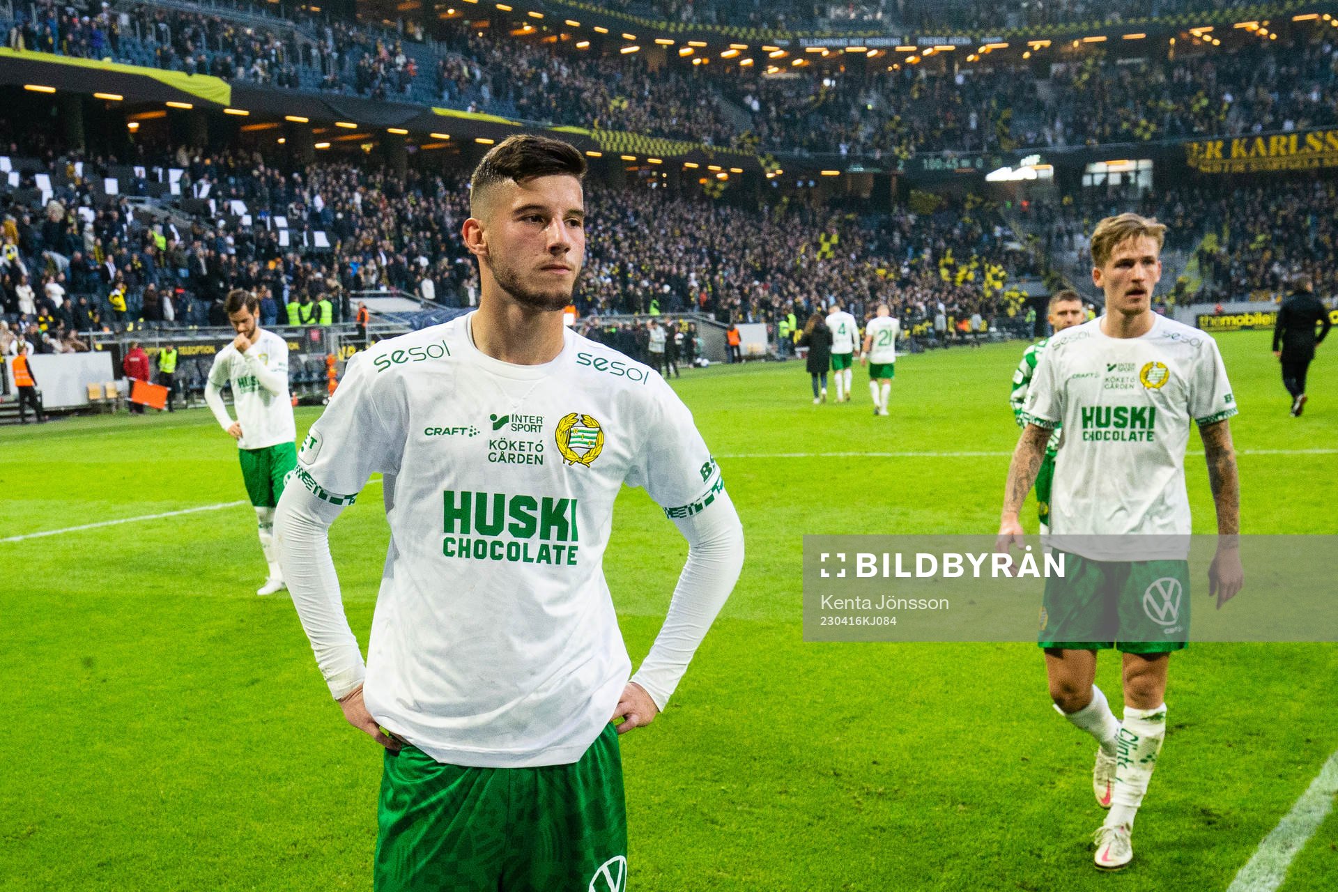 Hammarbys Viktor Djukanovic deppar