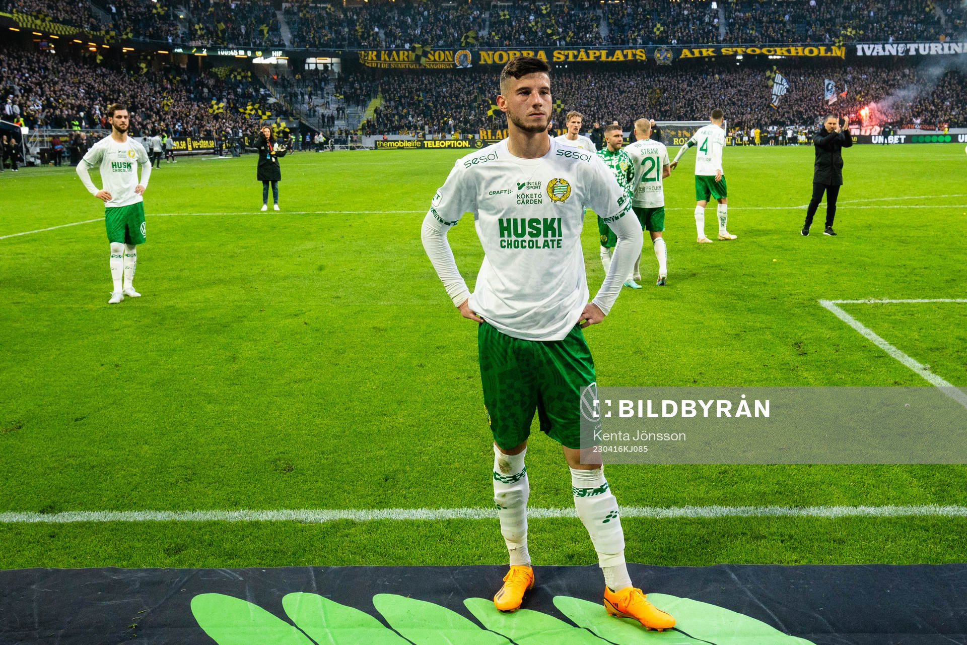 Hammarbys Viktor Djukanovic deppar