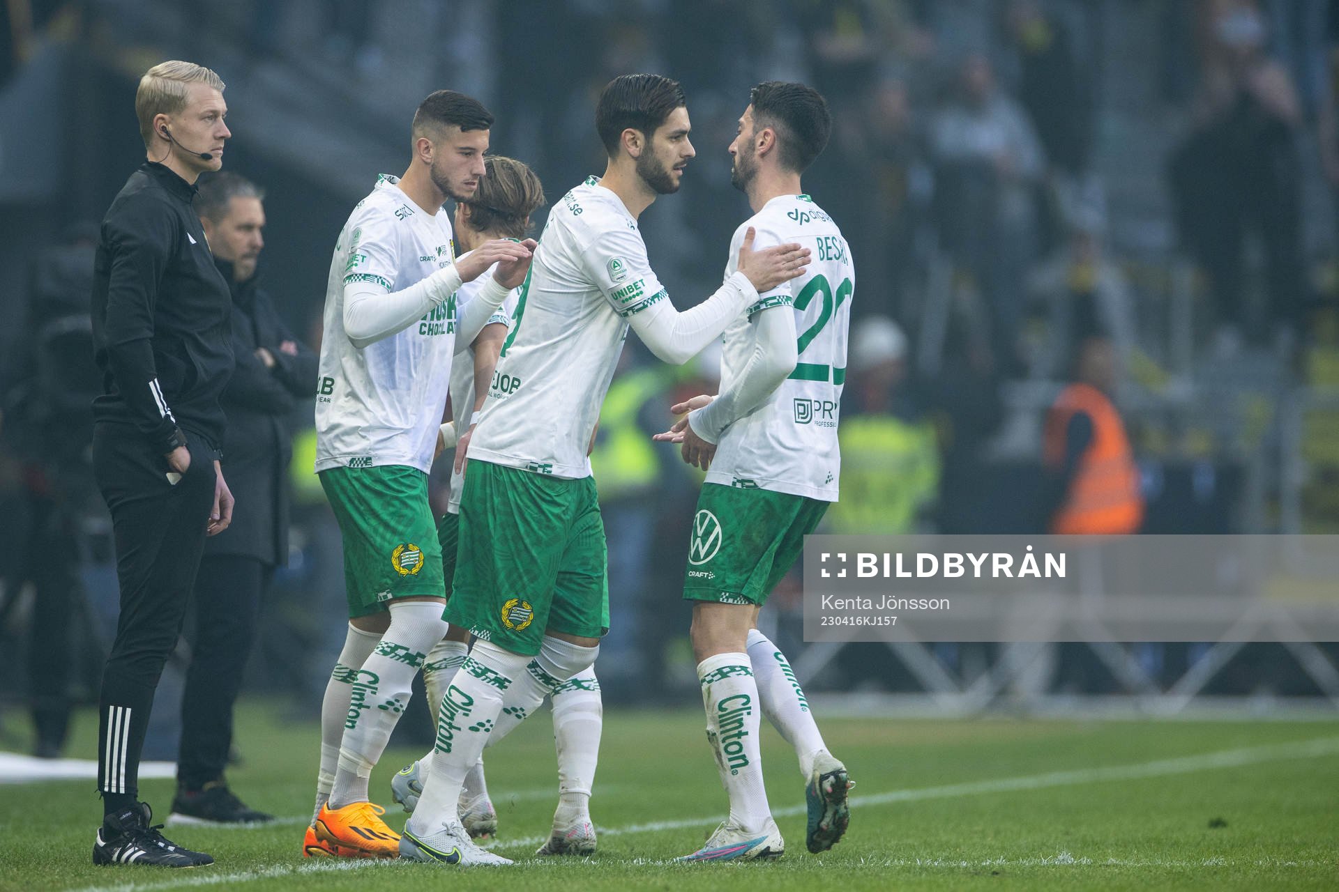 Hammarbys August Mikkelsen och Nahir Besara byts ut mot Adi