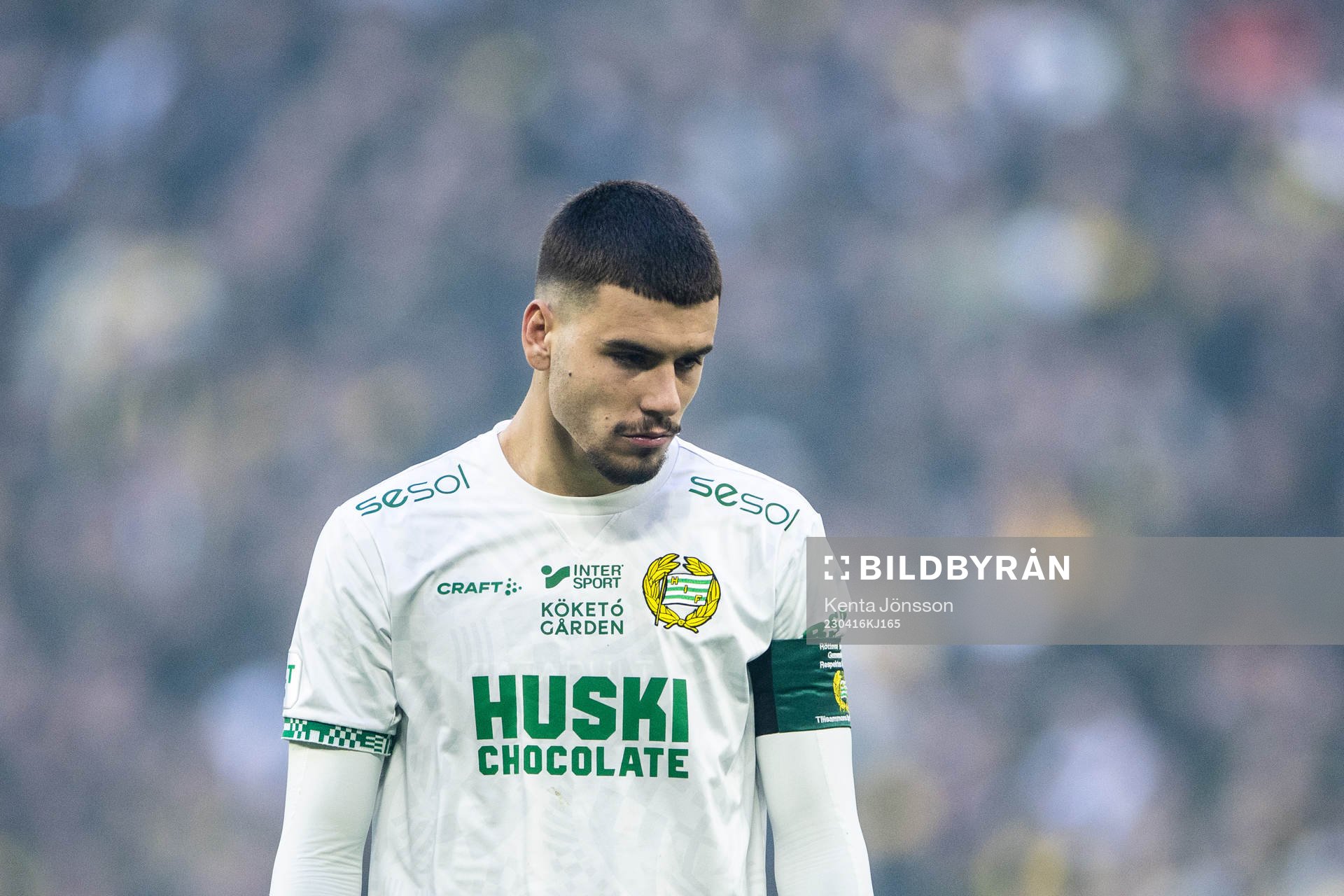 Hammarbys Edvin Kurtulus deppar