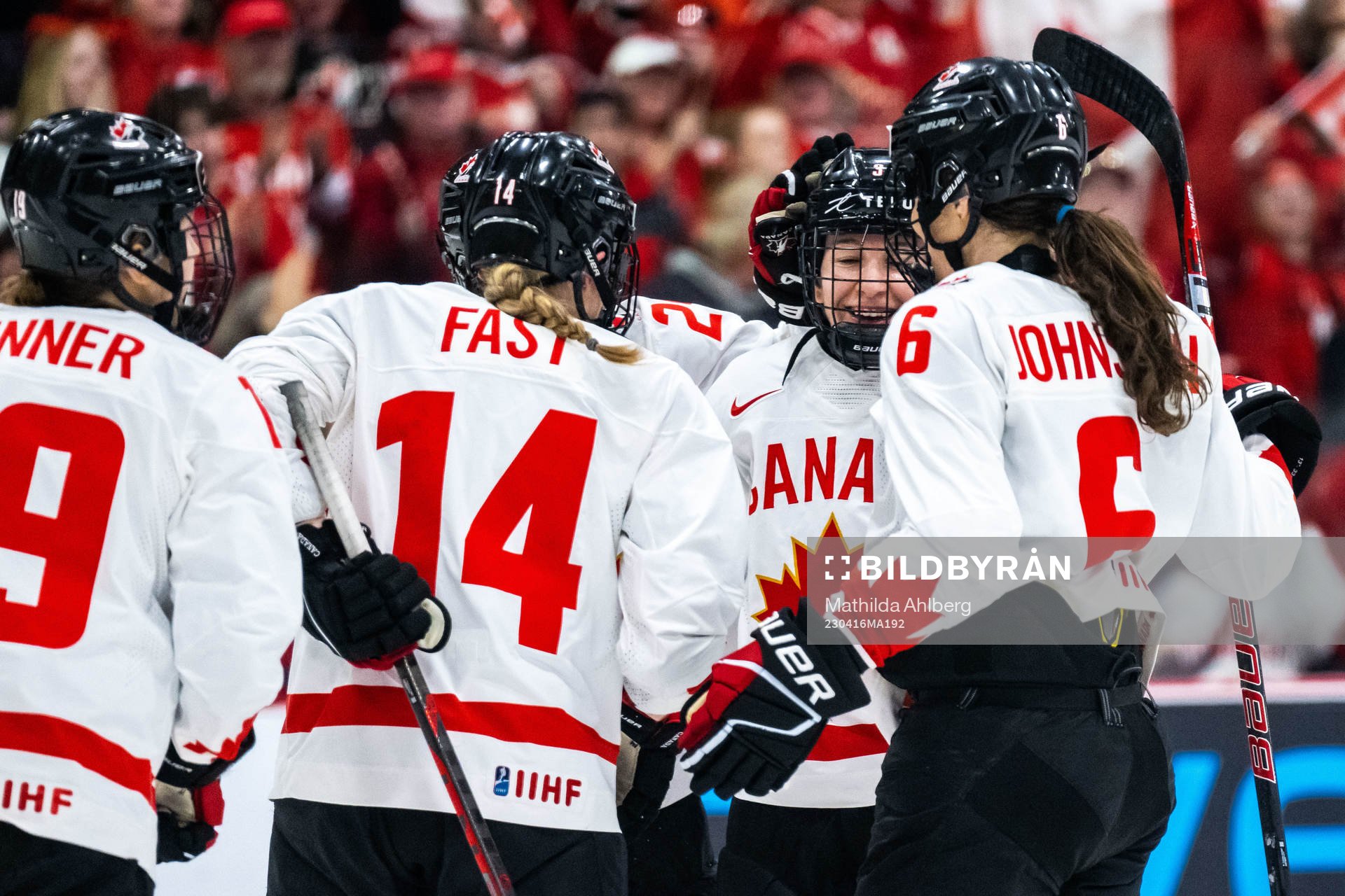 Renata Fast and Jocelyne Larocque of Canada of Canada