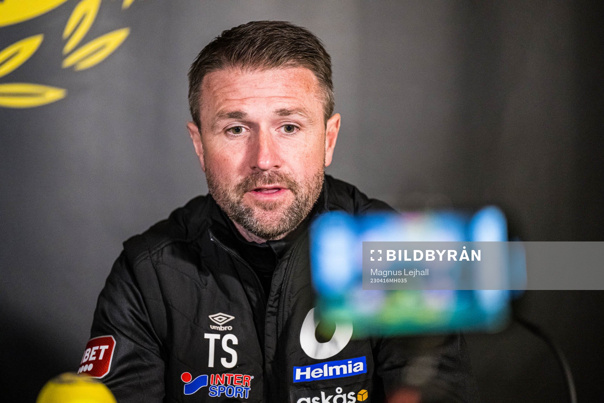 Degerfors tränare Tobias Solberg