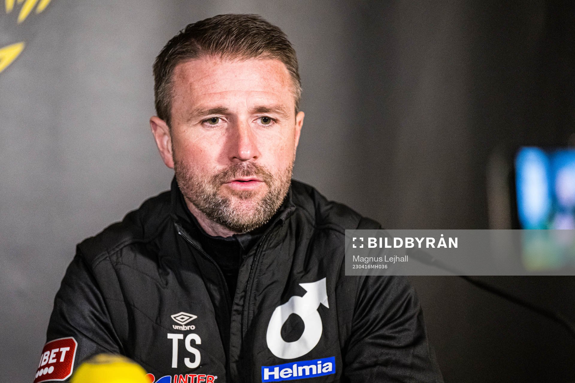 Degerfors tränare Tobias Solberg