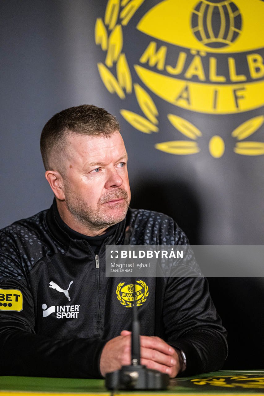 Mjällbys tränare Anders Torstensson