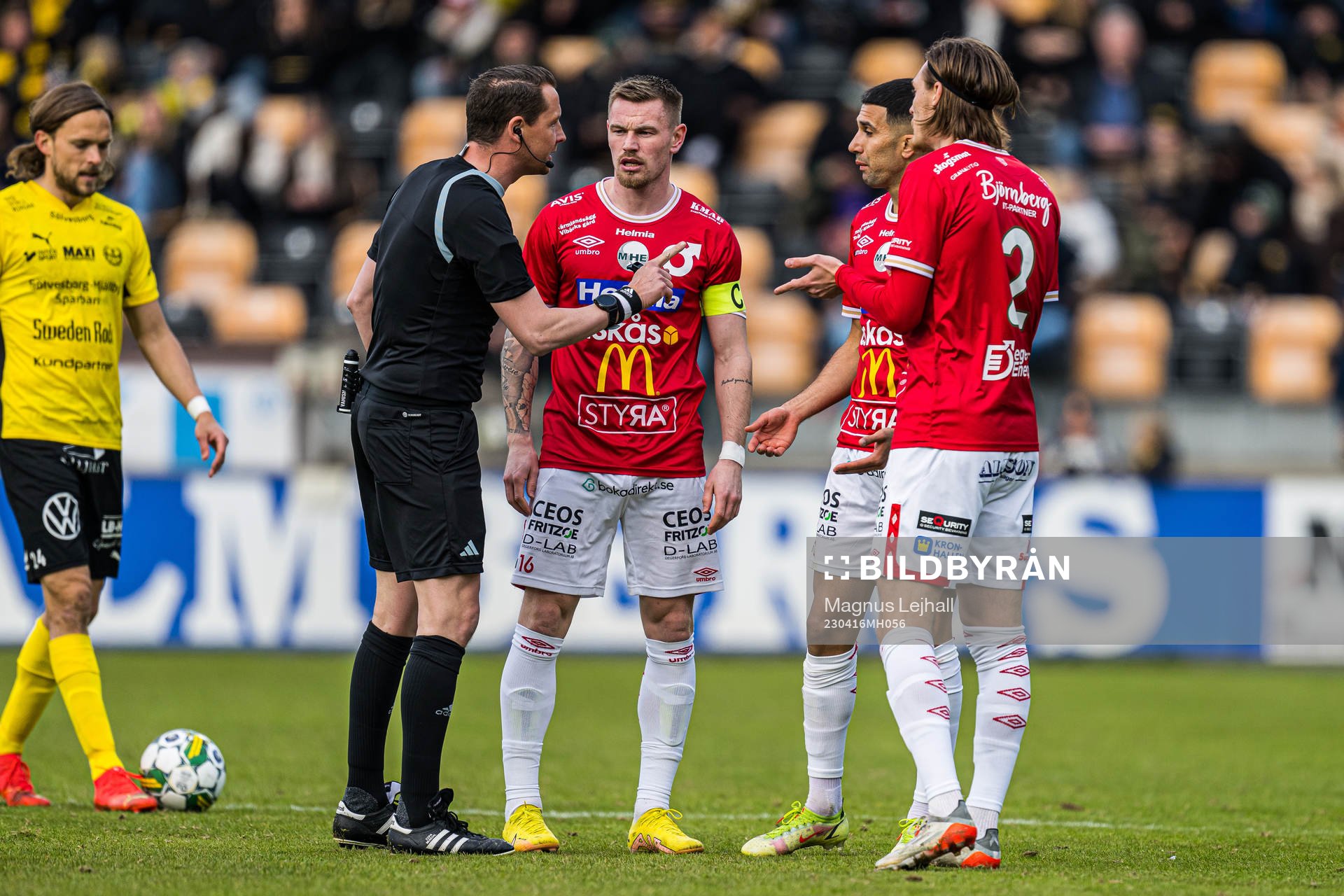 Degerfors Rasmus Örqvist , Elyas Bouzaiene och Gustav