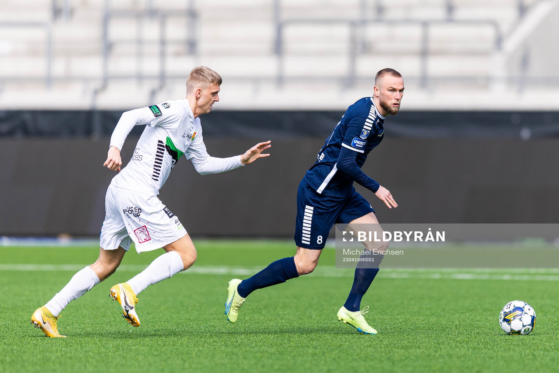 GAIS Joackim Åberg och Utsiktens Alexander Faltsetas