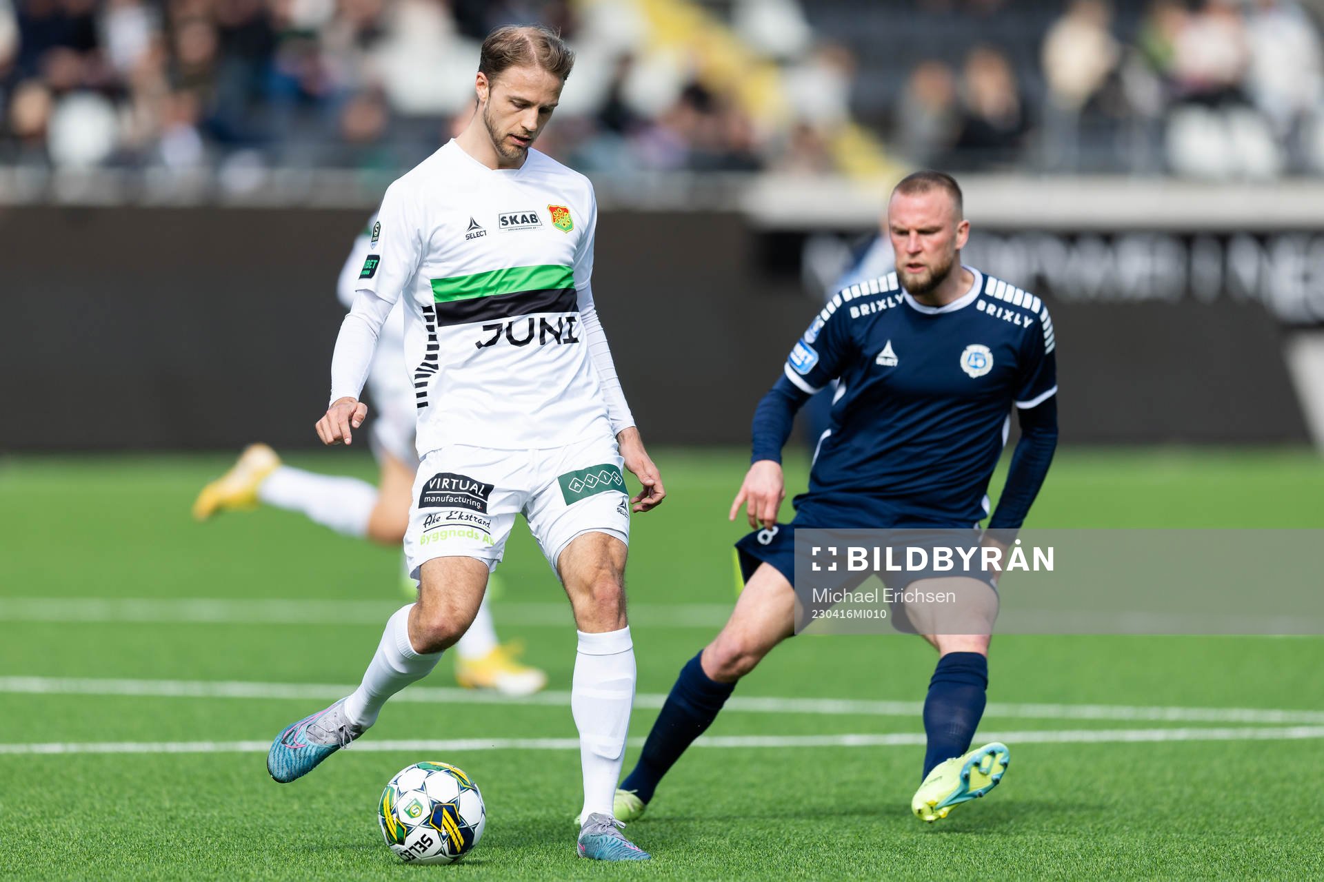 GAIS Gustav Lundgren och Utsiktens Alexander Faltsetas
