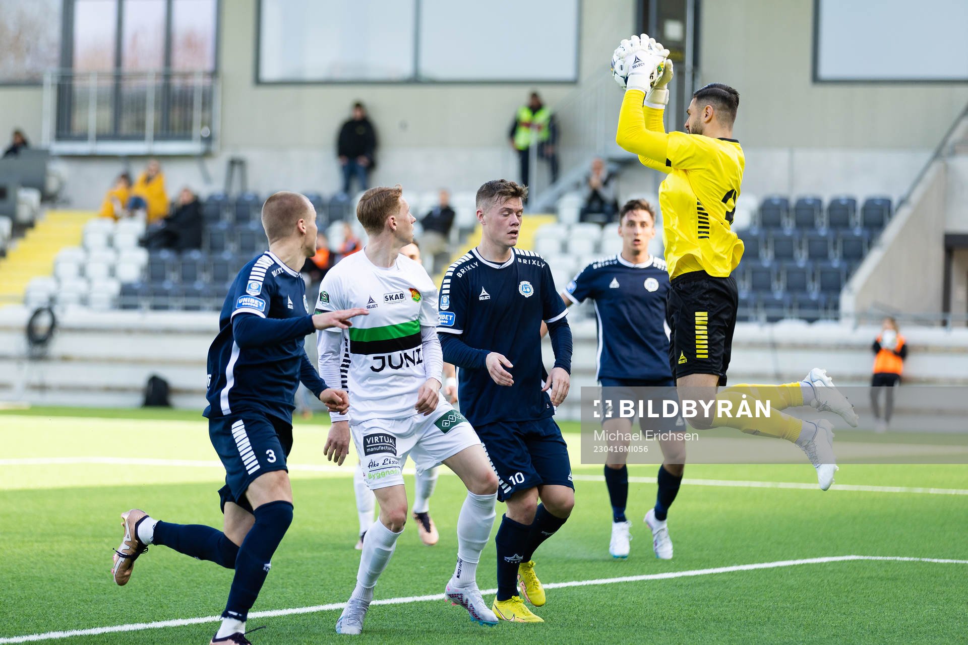 Utsiktens målvakt Elias Hadaya