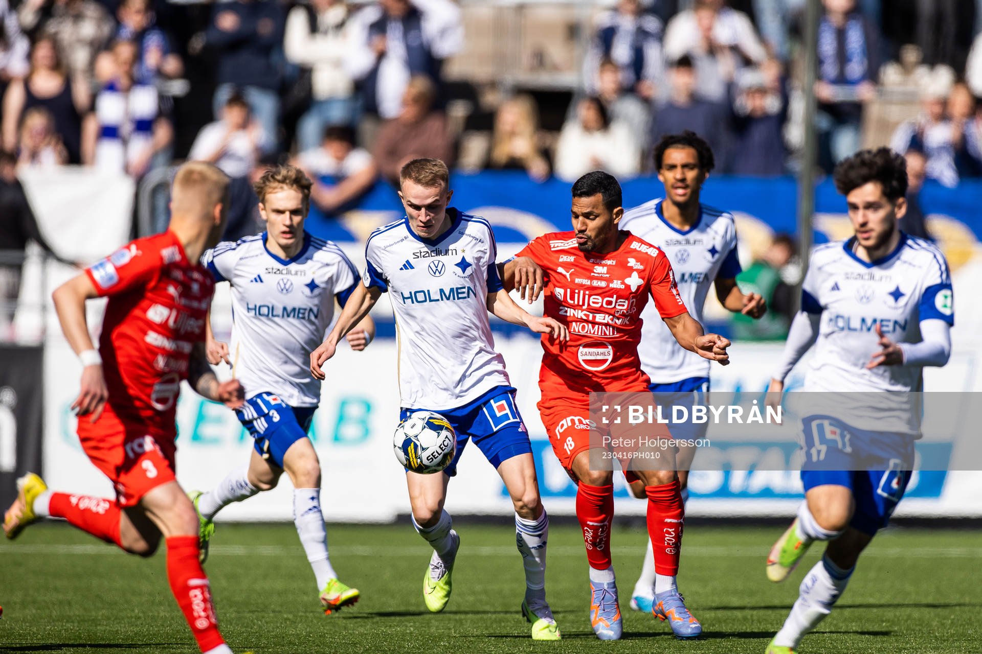 IFK Norrköpings Victor Stange Lind och Värnamos Wenderson