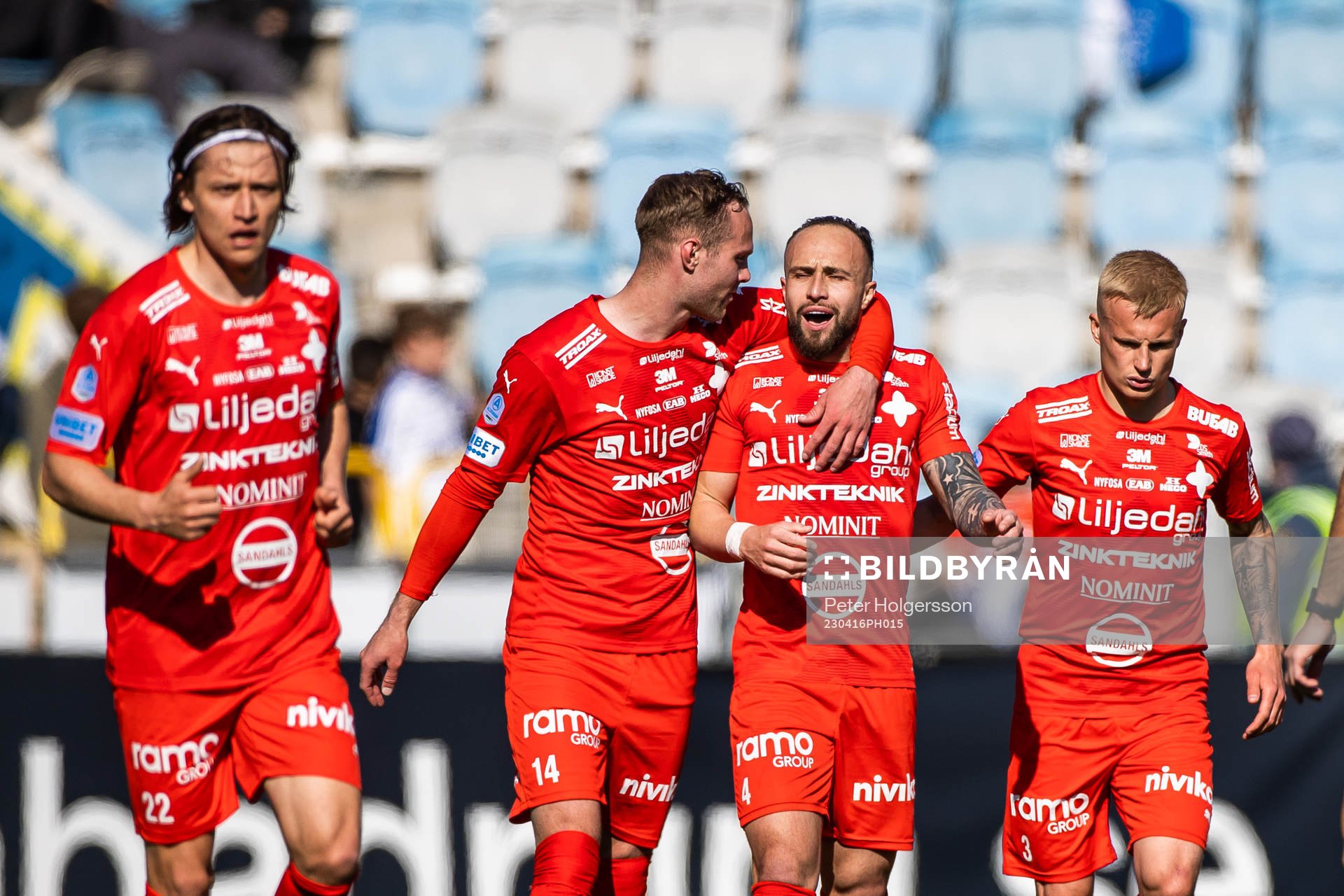 Värnamos Simon Thern, Gustav Engvall, Evaldo Nascimento