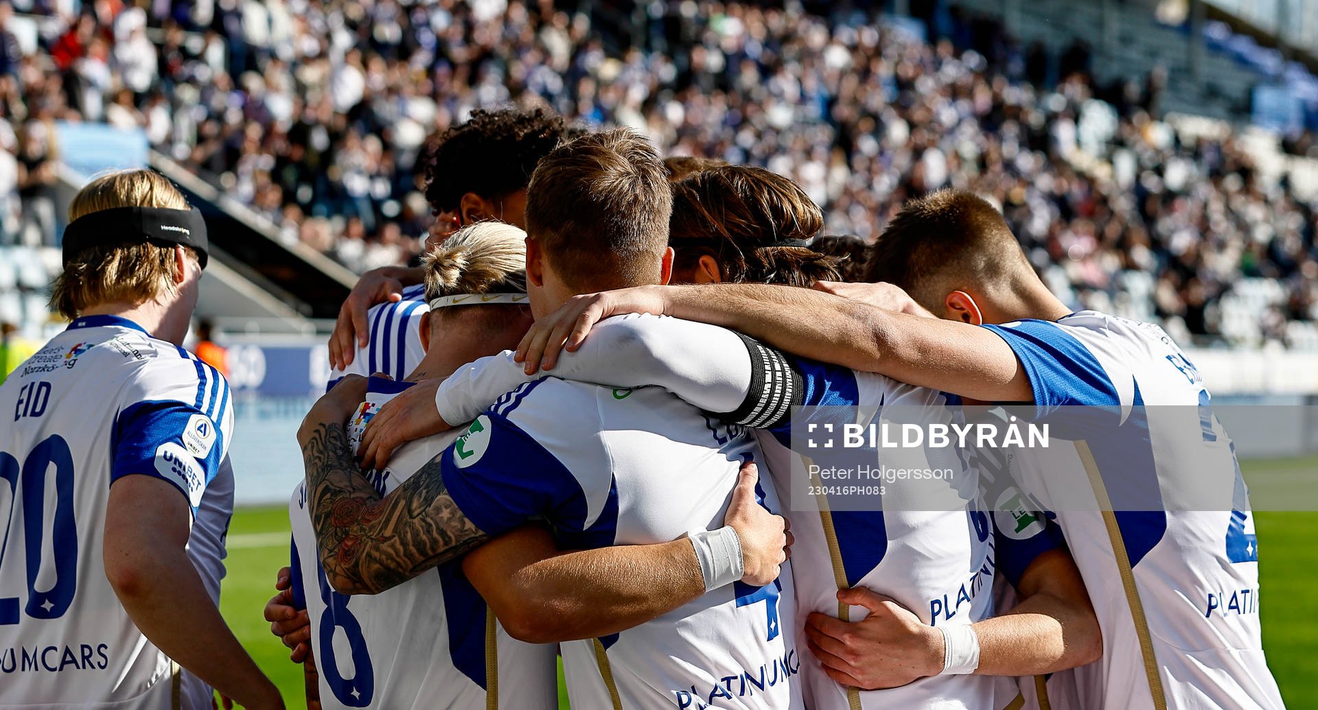 IFK Norrköpings spelare jublar