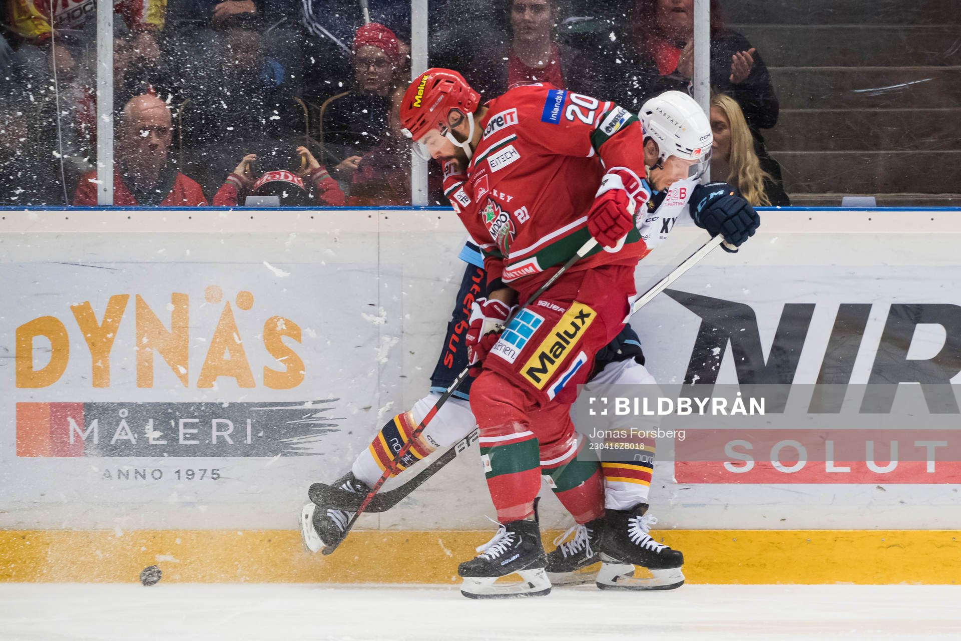Modos Marcus Vela och Djurgårdens Nicklas Danielsson