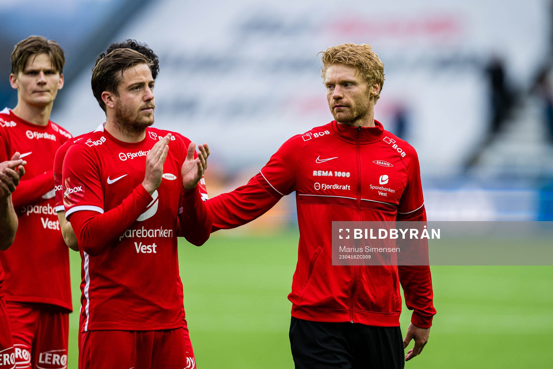 Frederik Børsting and Sivert Heltne Nilsen of Brann looks