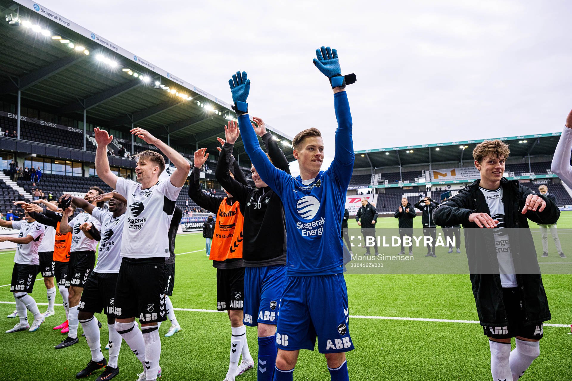 Ole Erik Midtskogen, Leopold Wahlstedt and Filip Jørgensen