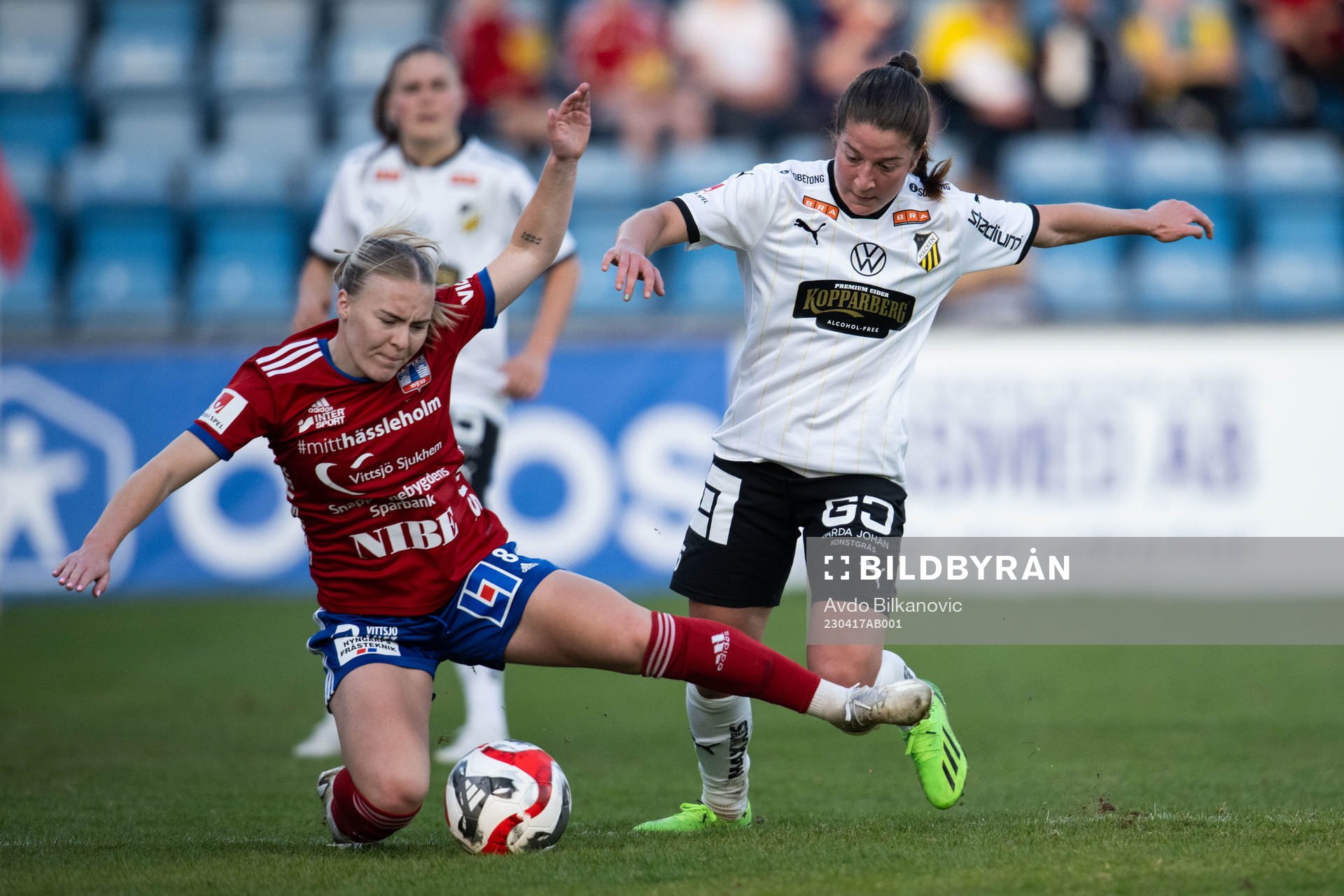 Vittsjös Jutta Rantala och Häckens Ruby Grant