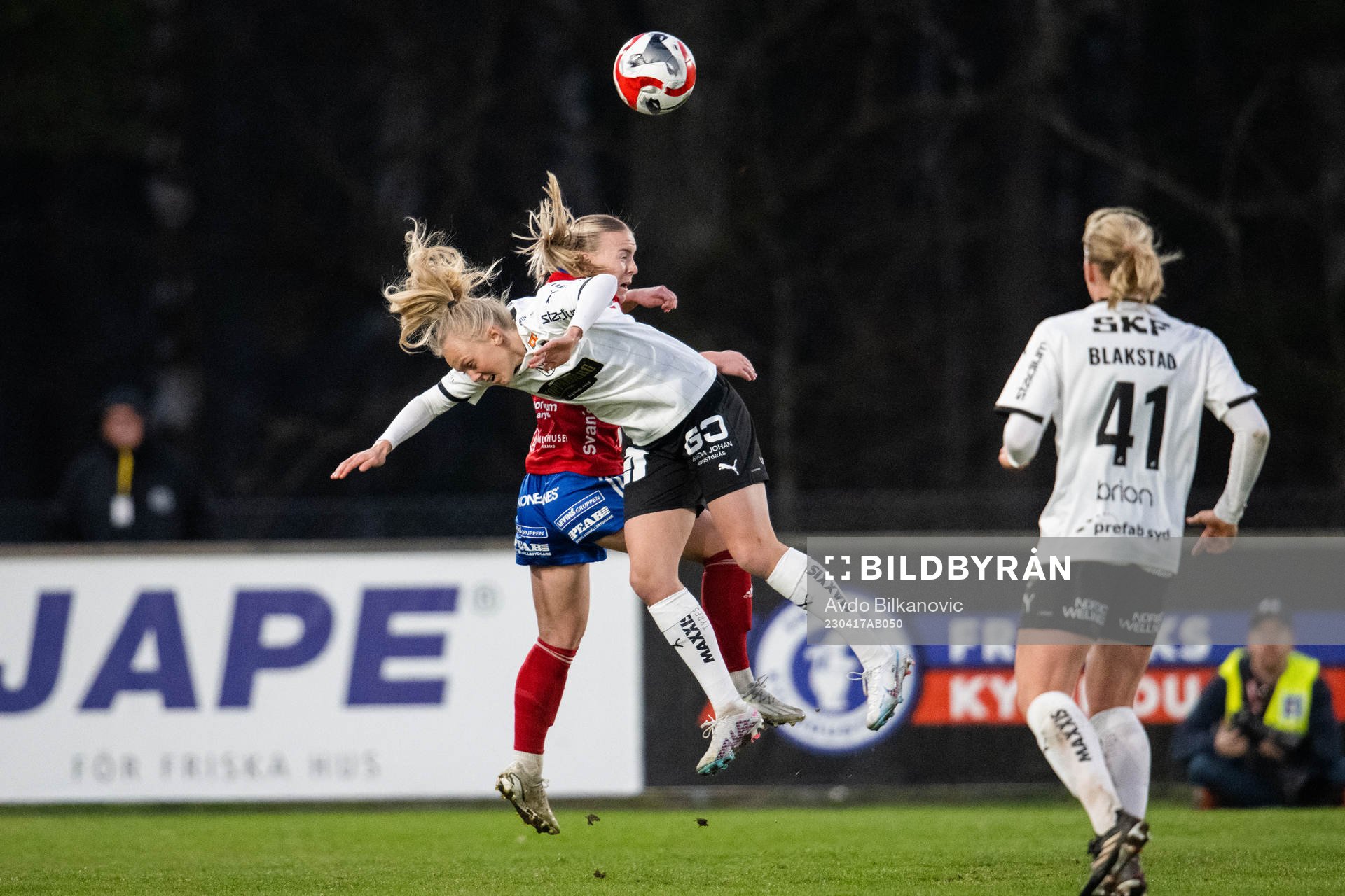 Häckens Molly Johansson i nickduell mot Vittsjös Jutta