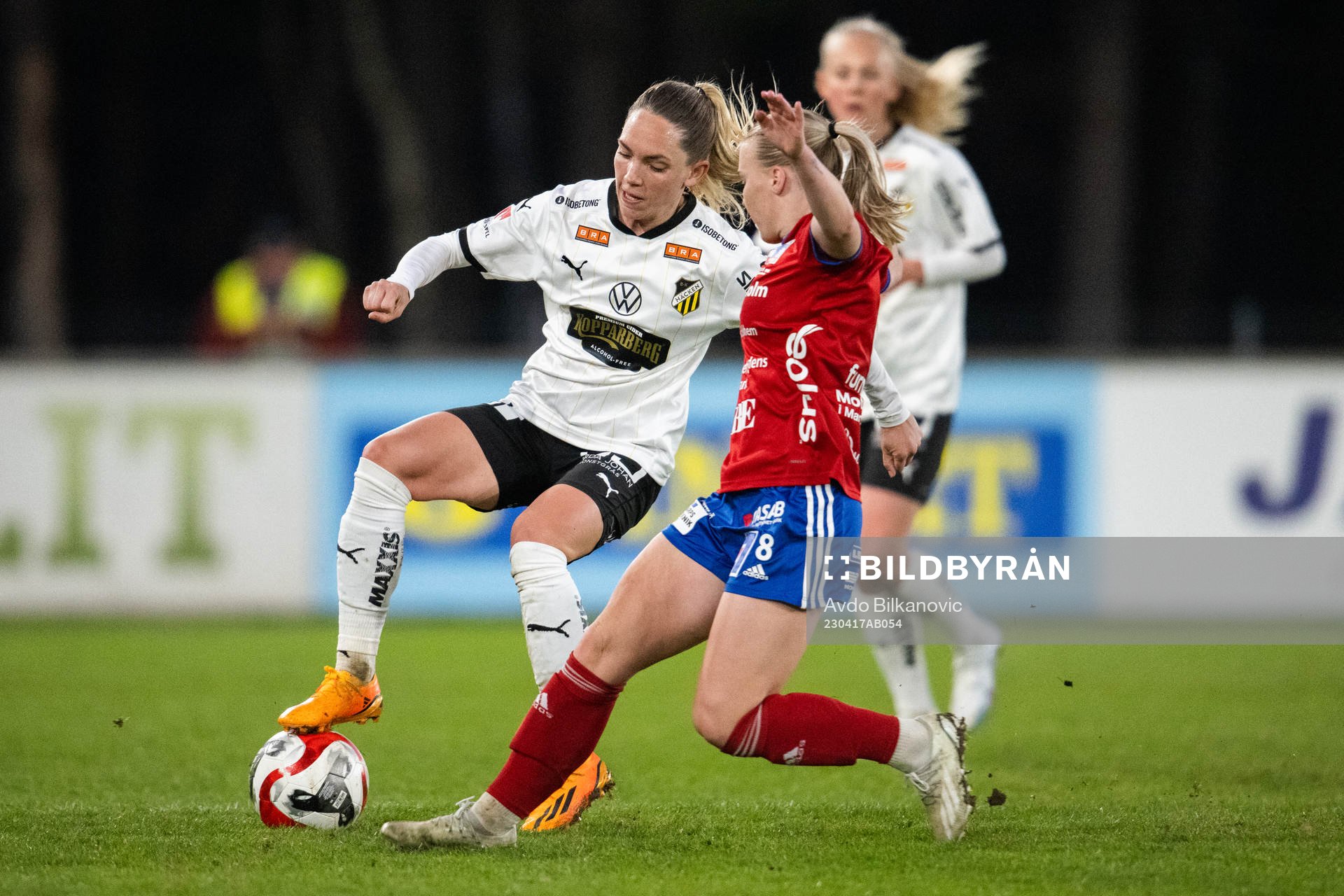 Vittsjös Jutta Rantala och Häckens Elin Rubensson