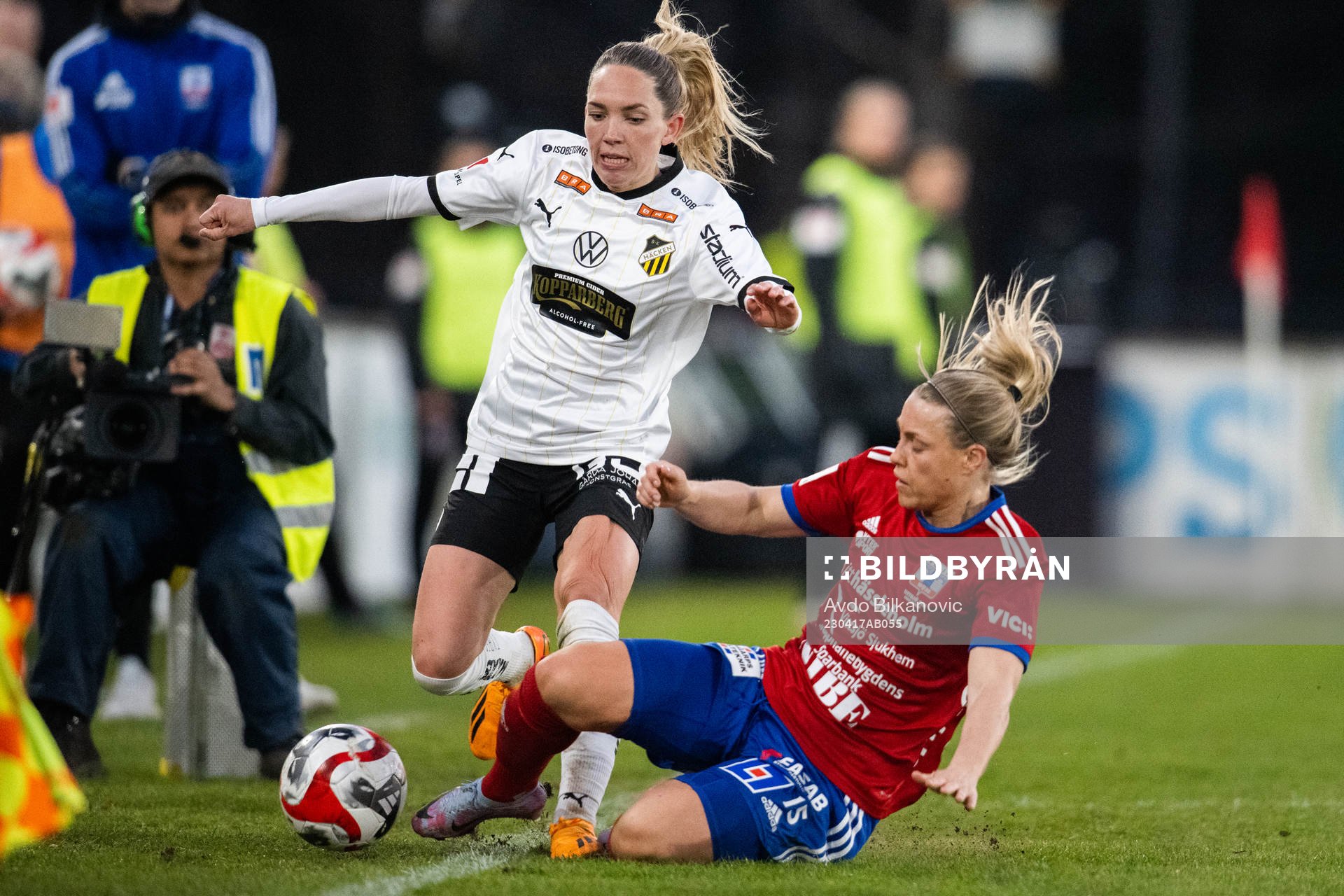 Vittsjös Nellie Persson och Häckens Elin Rubensson