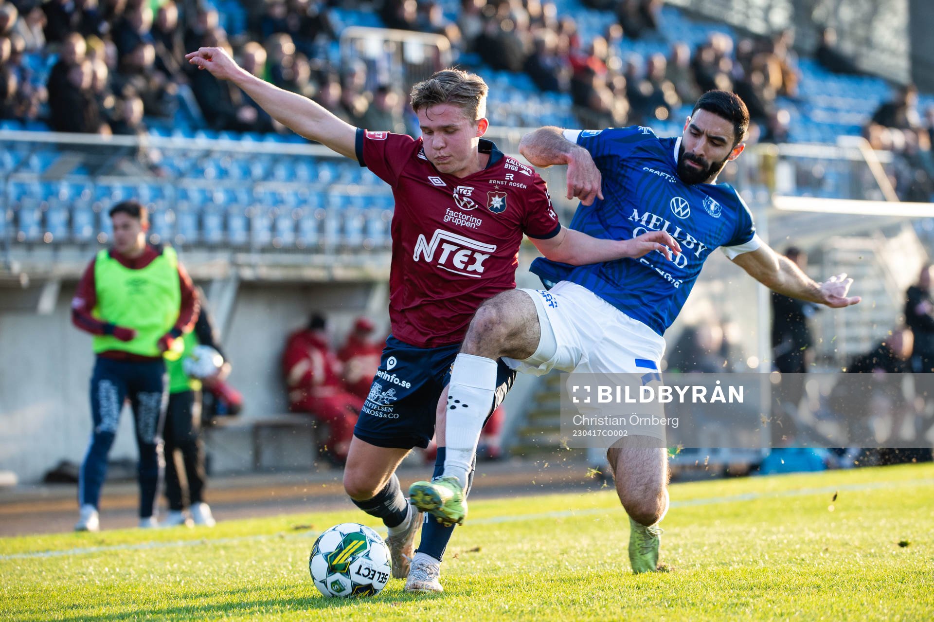 Örgrytes Isak Dahlqvist och Trelleborgs Mouhammed-Ali