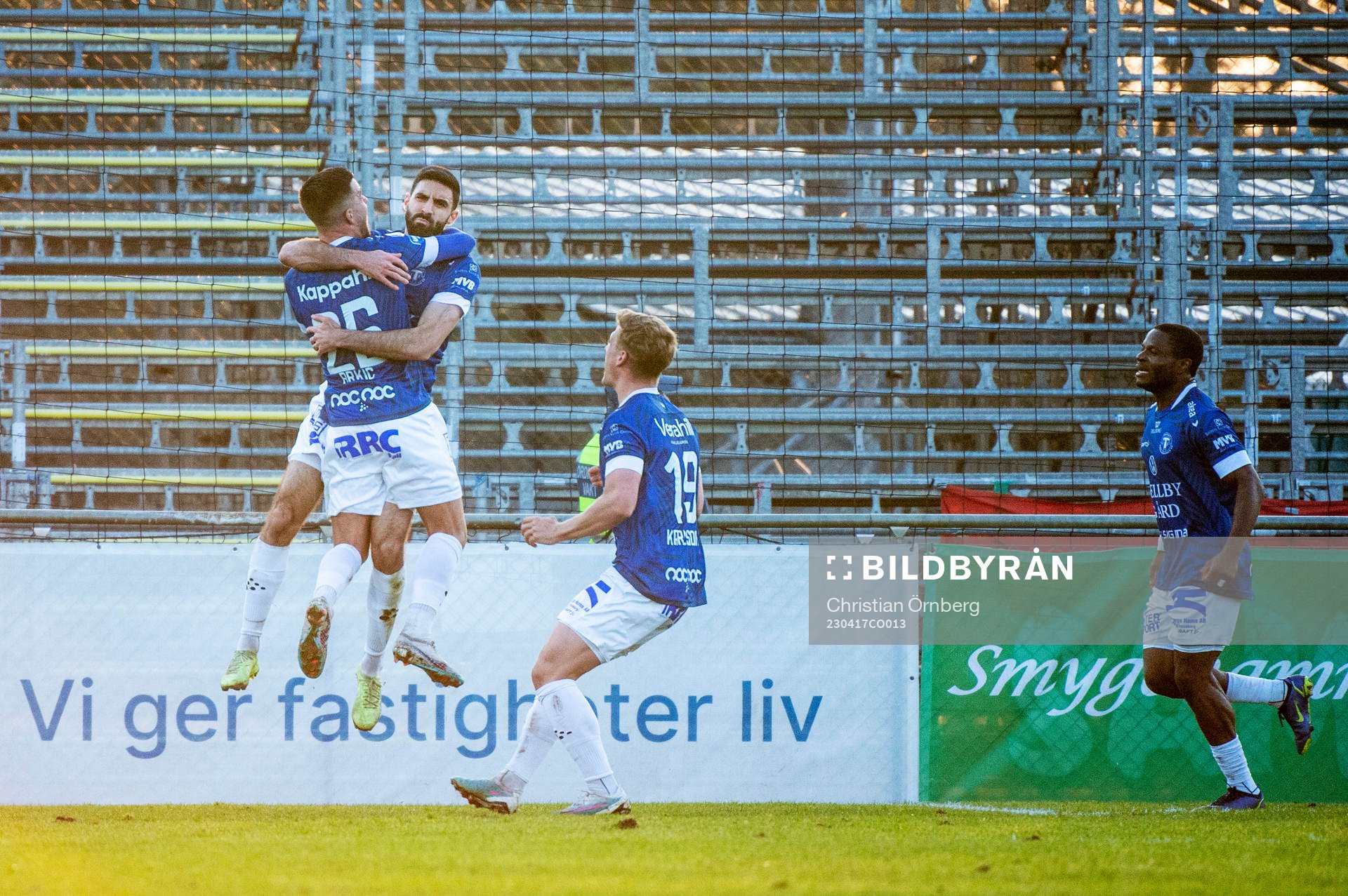 Trelleborgs Mouhammed-Ali Dhaini jublar