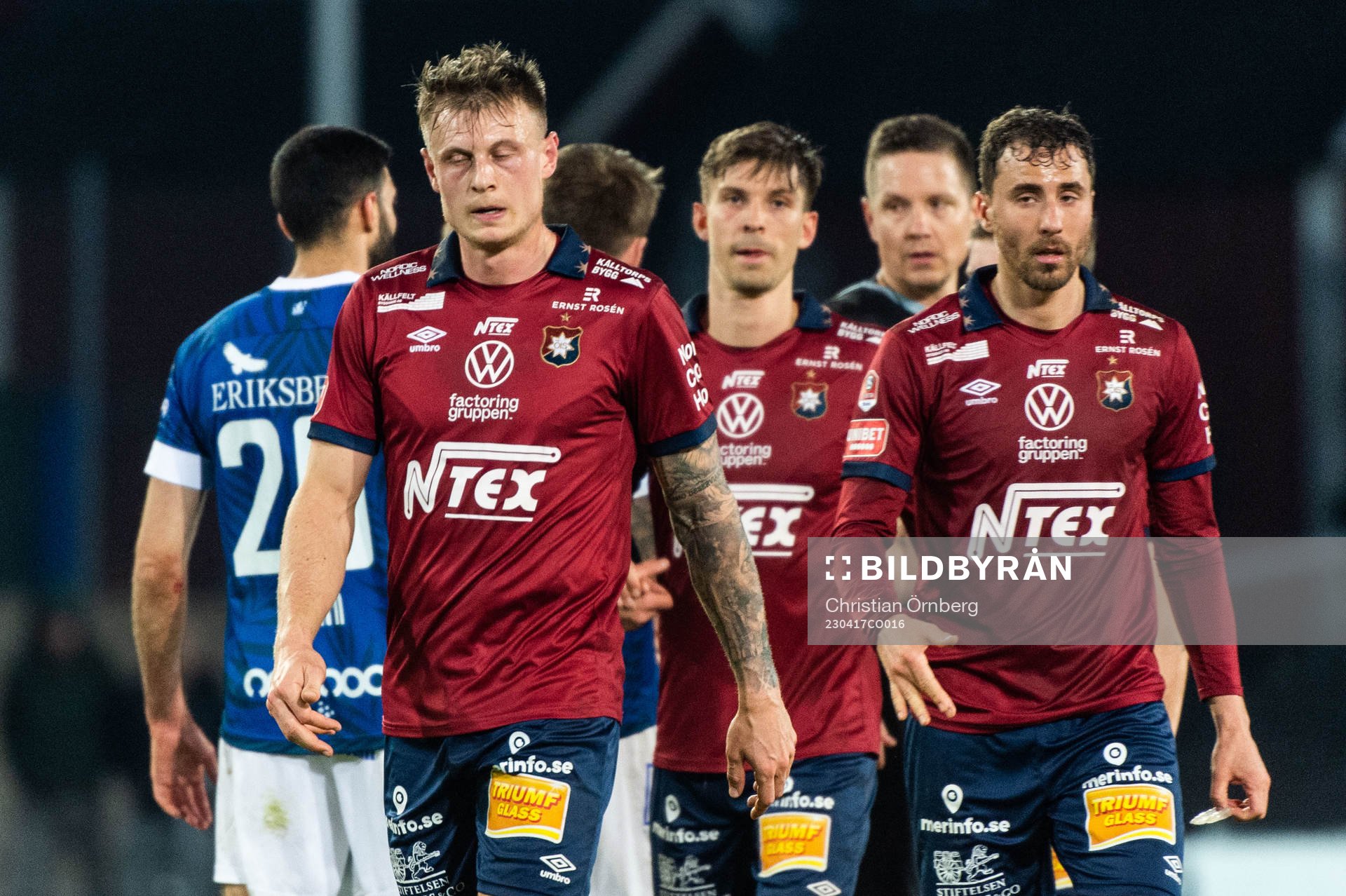Örgrytes spelare deppar