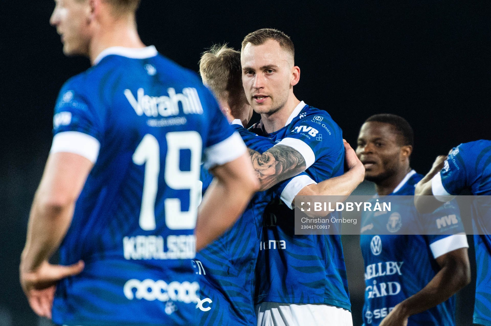 Trelleborgs Filip Bohman jublar